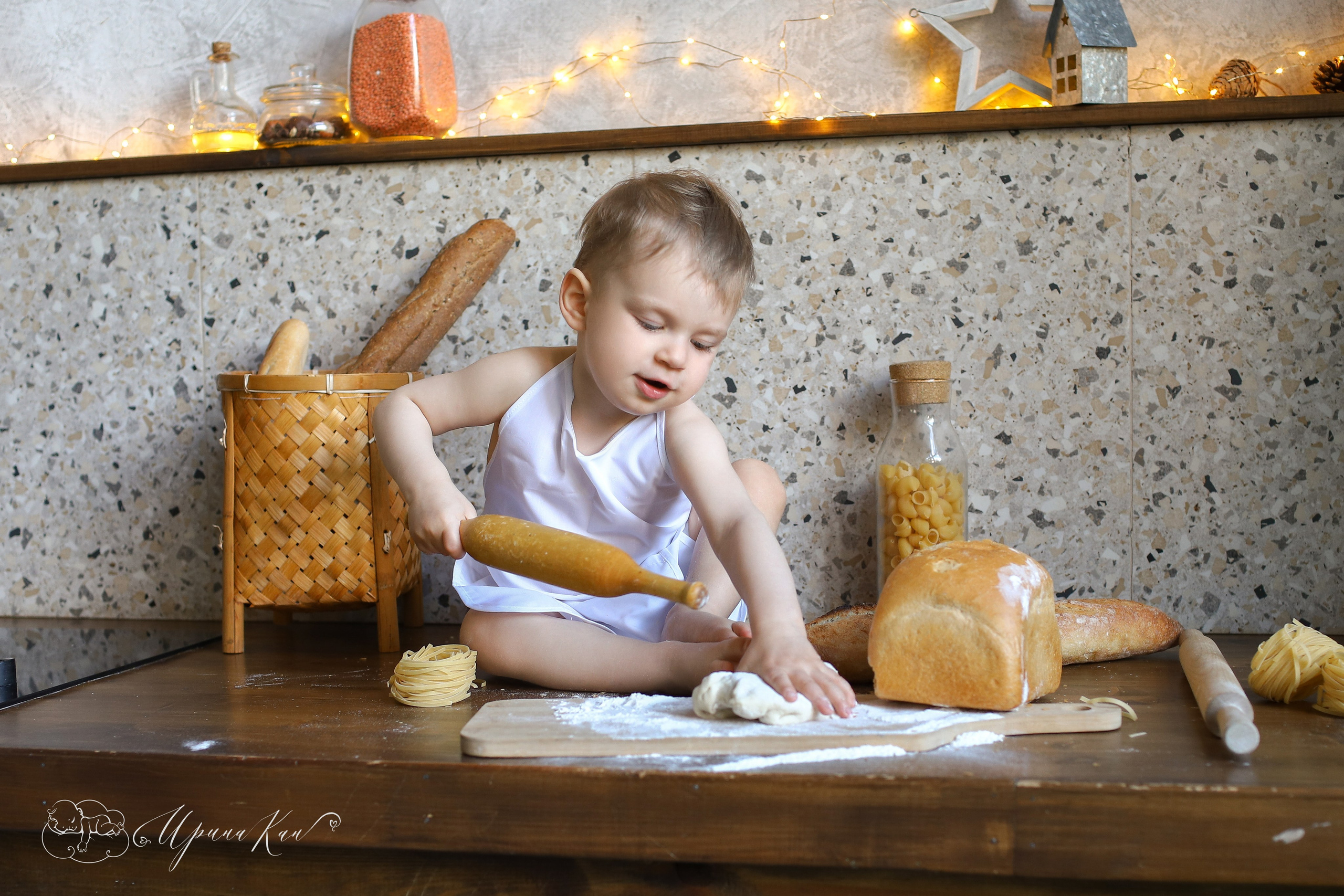 Фотопроект Поваренок. Ирина Кан Фотограф новорожденных в Екатеринбурге