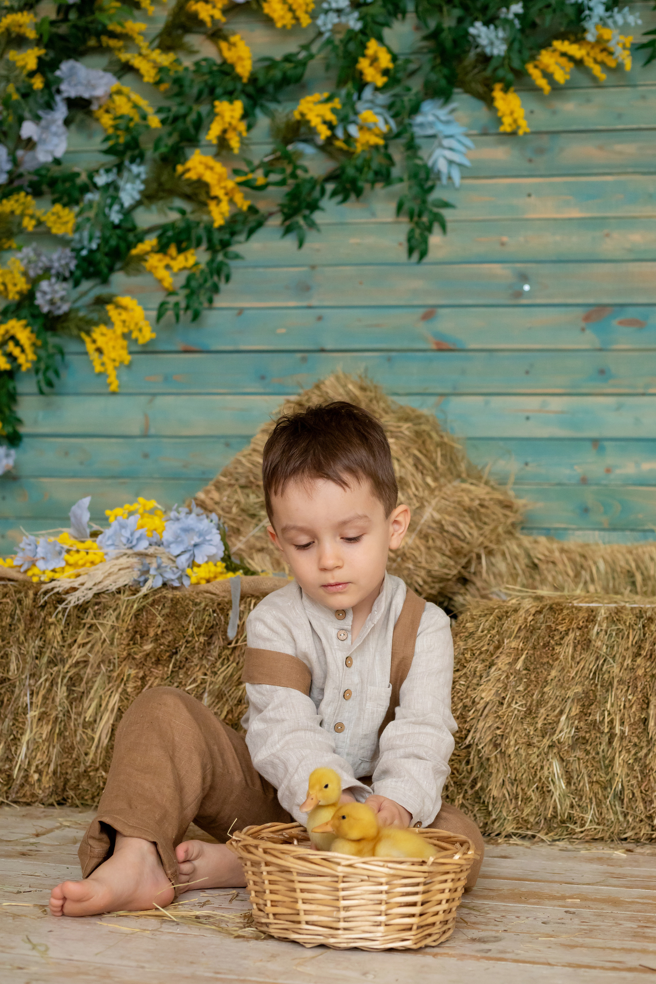 Фотосесии с Утятами и Кроликами (Пасхальные Фотосессии). Семейный и Детский фотограф в Москва Скворцова Татьяна