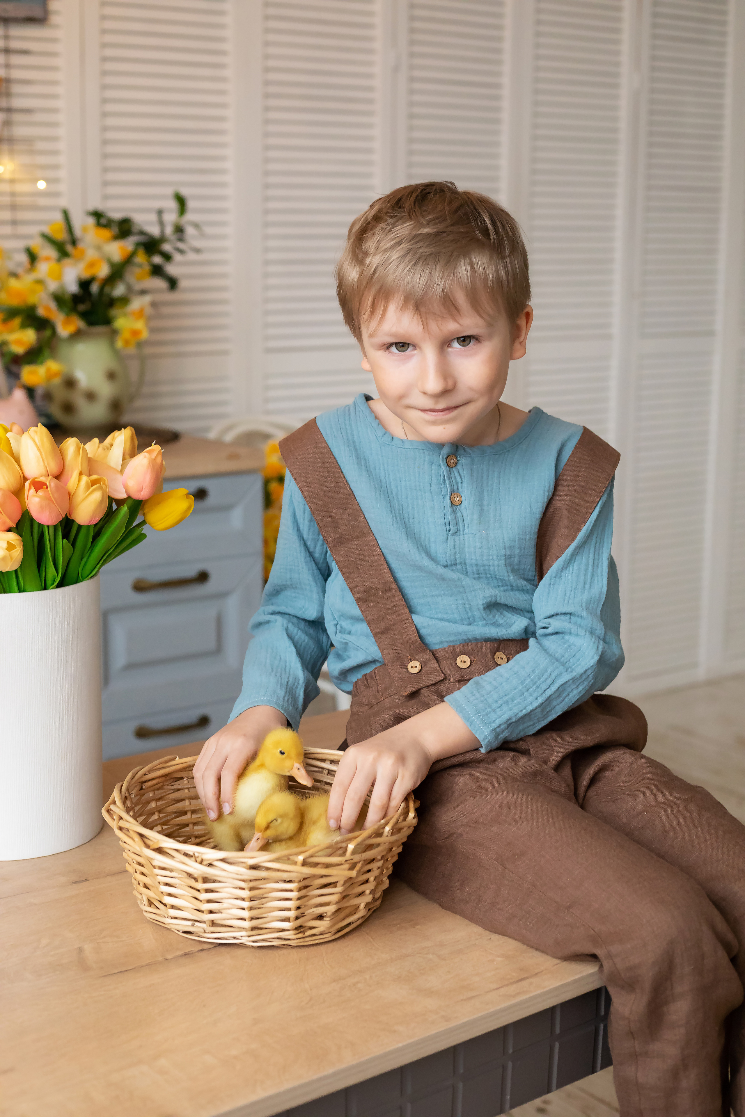 Фотосесии с Утятами и Кроликами (Пасхальные Фотосессии). Семейный и Детский фотограф в Москва Скворцова Татьяна