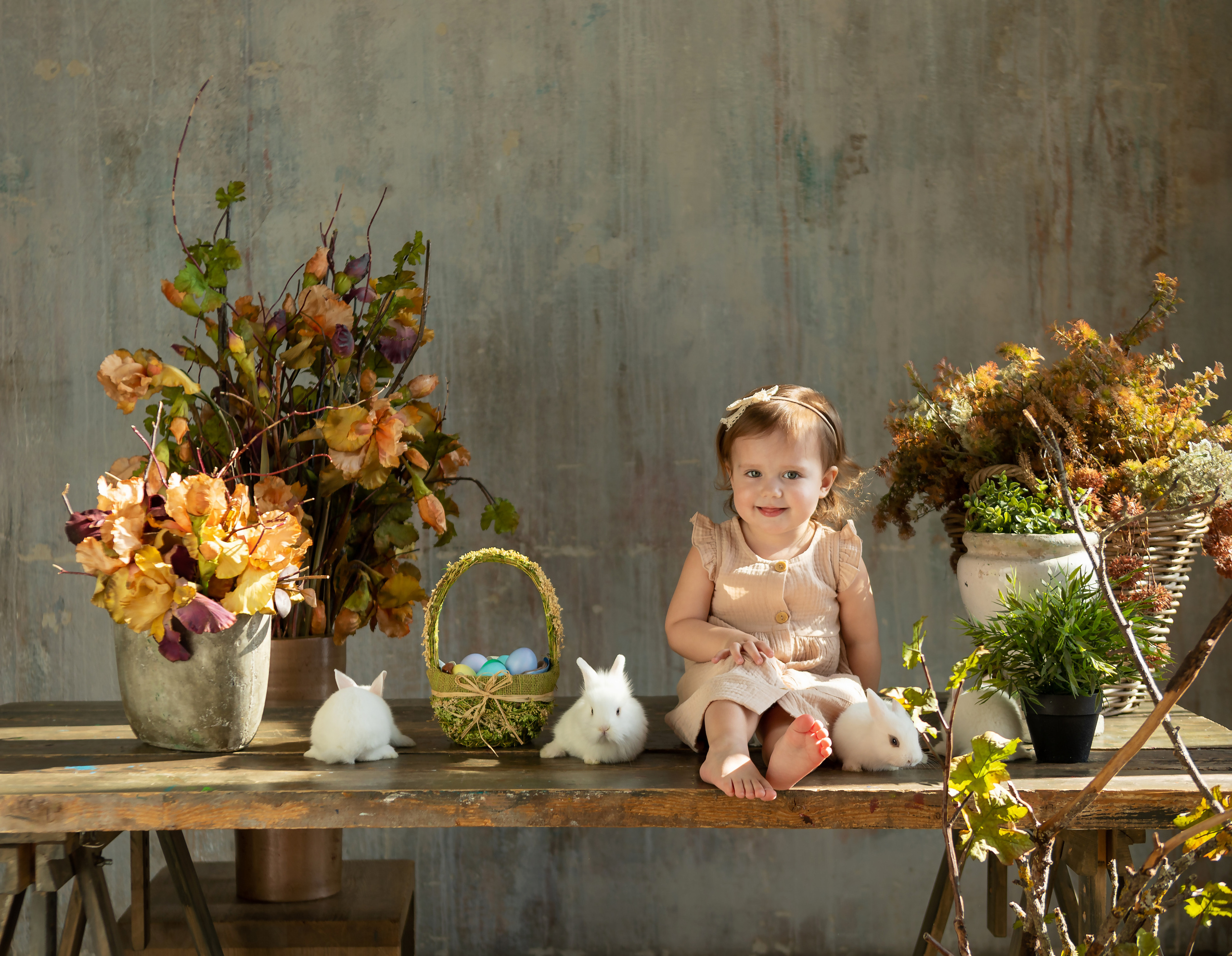 Фотосесии с Утятами и Кроликами (Пасхальные Фотосессии). Семейный и Детский фотограф в Москва Скворцова Татьяна
