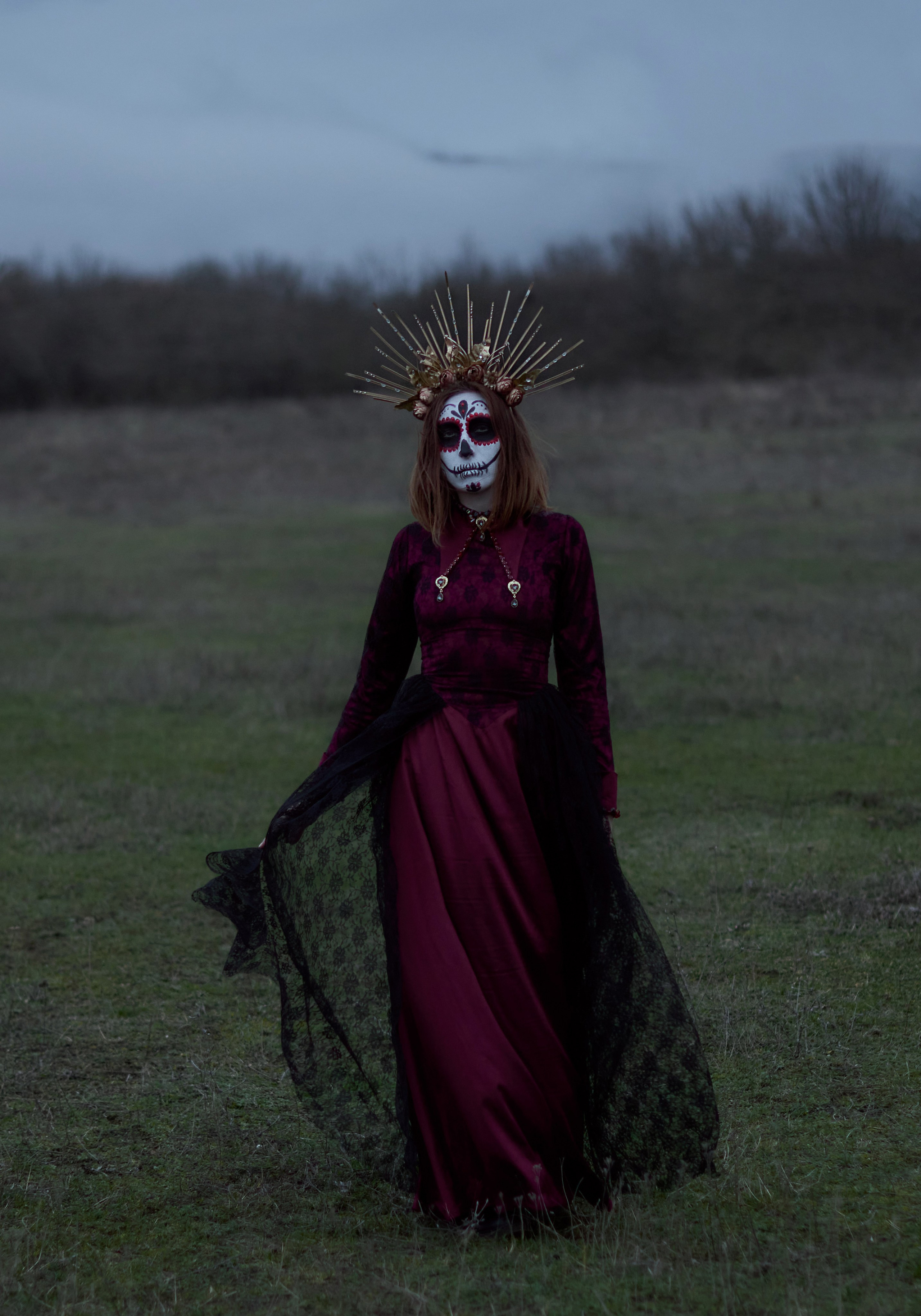 Фотосессия в стиле праздника El Día de Muertos. Фотограф в Севастополе