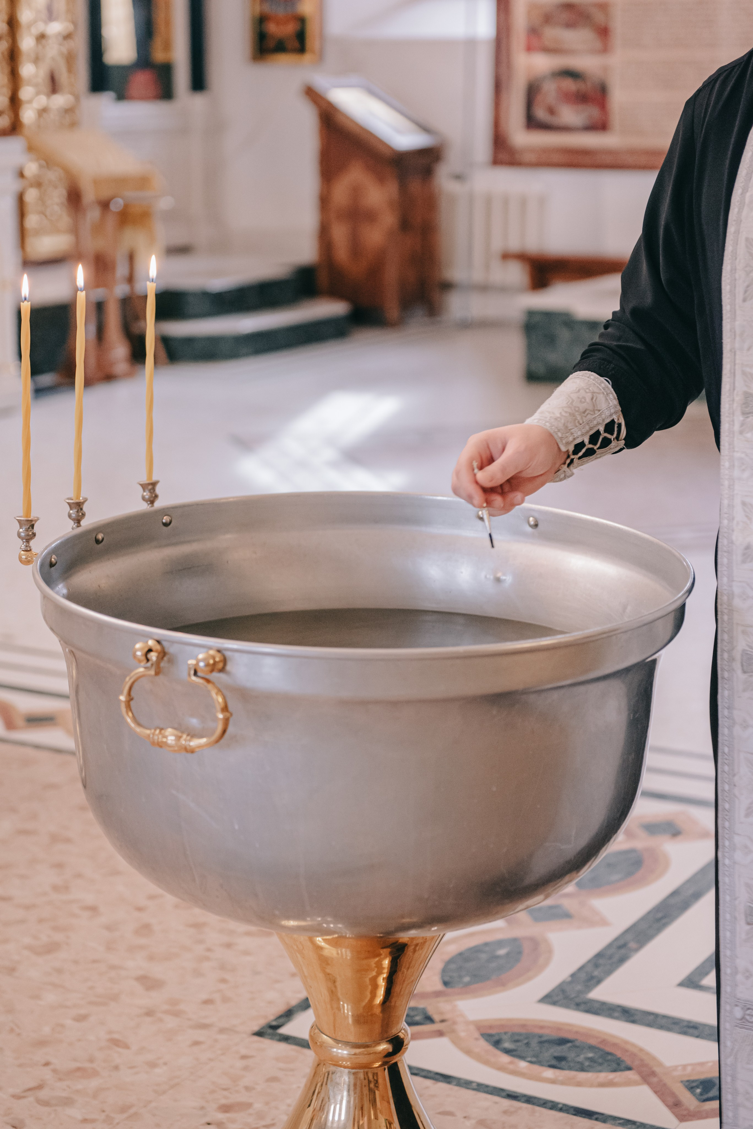 Крещение Варвары. Фотограф в Краснодаре Зеленкина Дарья