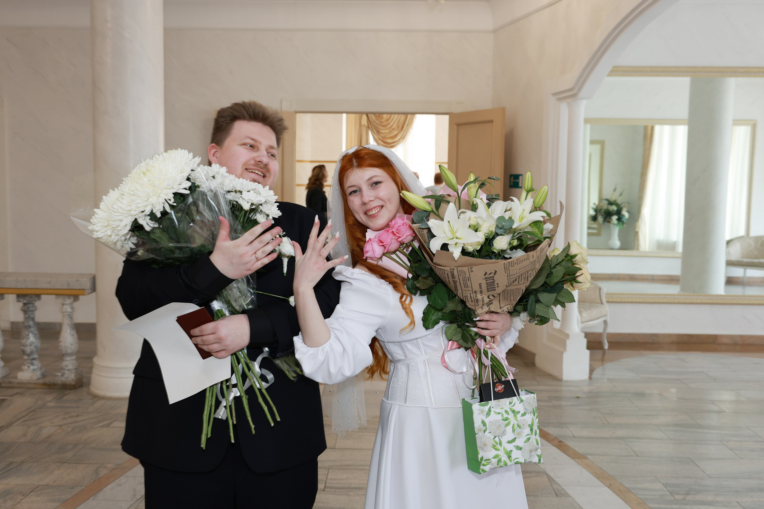 Роспись в Тульском загсе Андрея и Татьяны. Фотограф в Туле — Борисов Николай