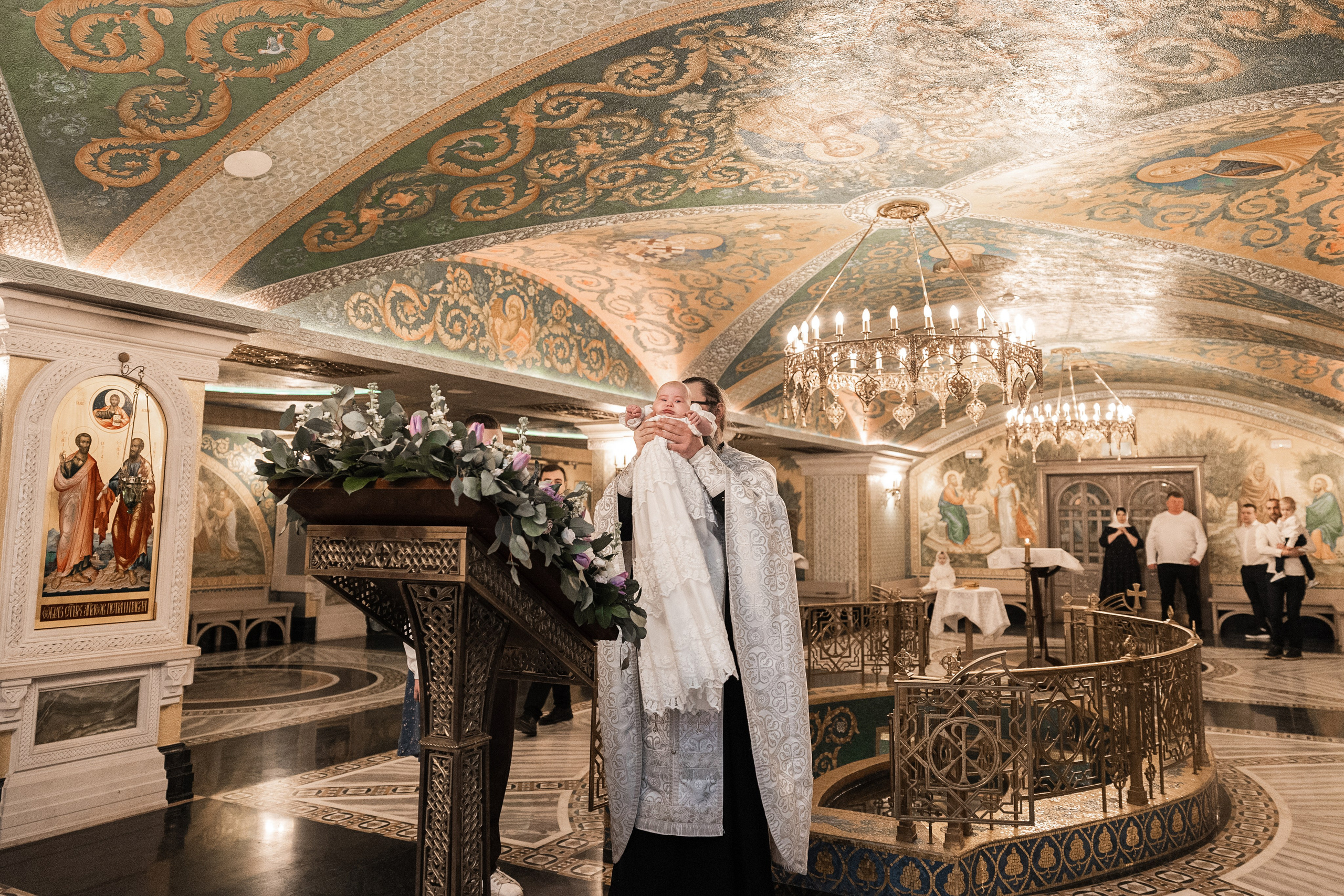 Крещение Евы. Фотограф Крещение, Выписка москва