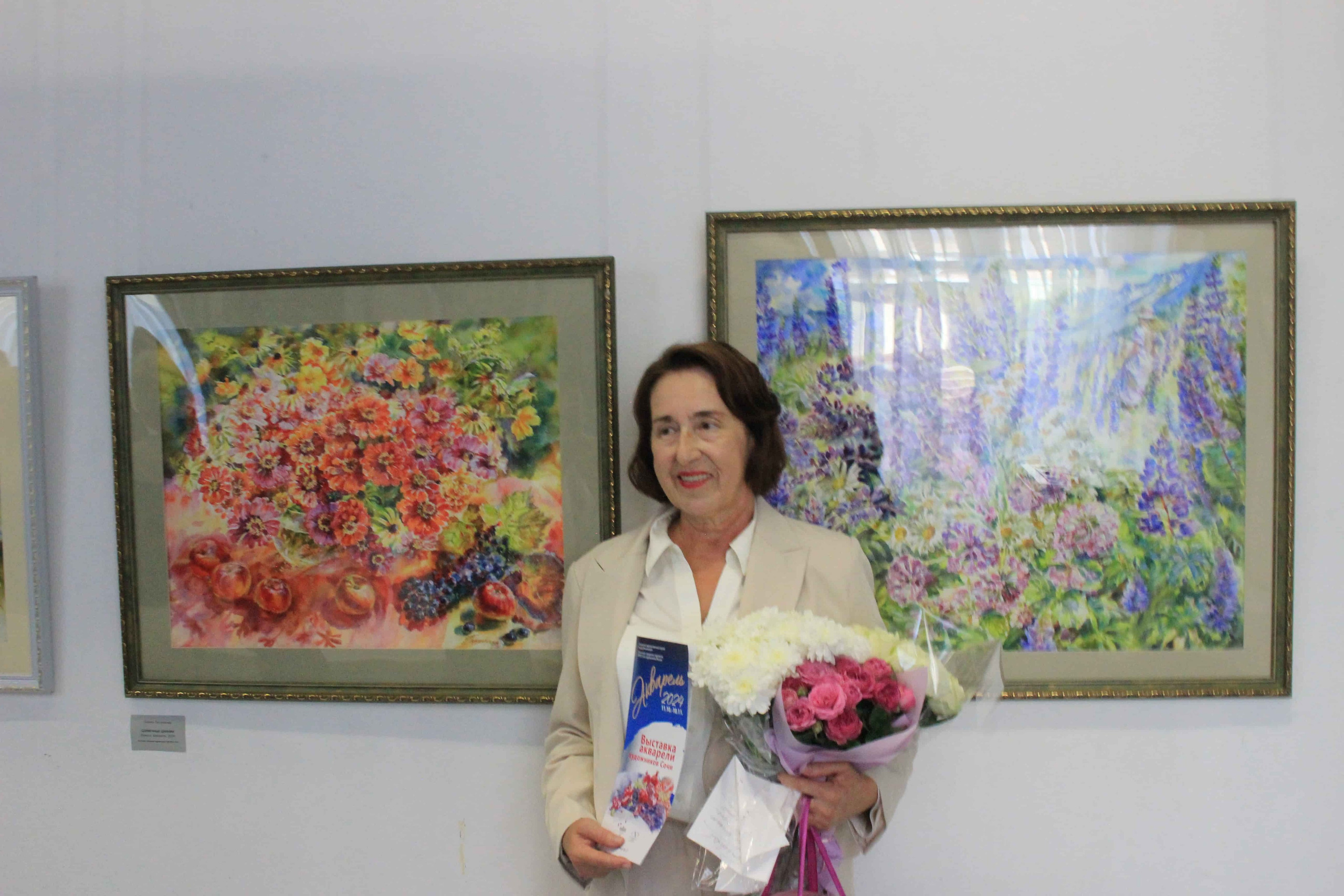 Выставка «Акварель2024». Свет акварели Галины Поплавской