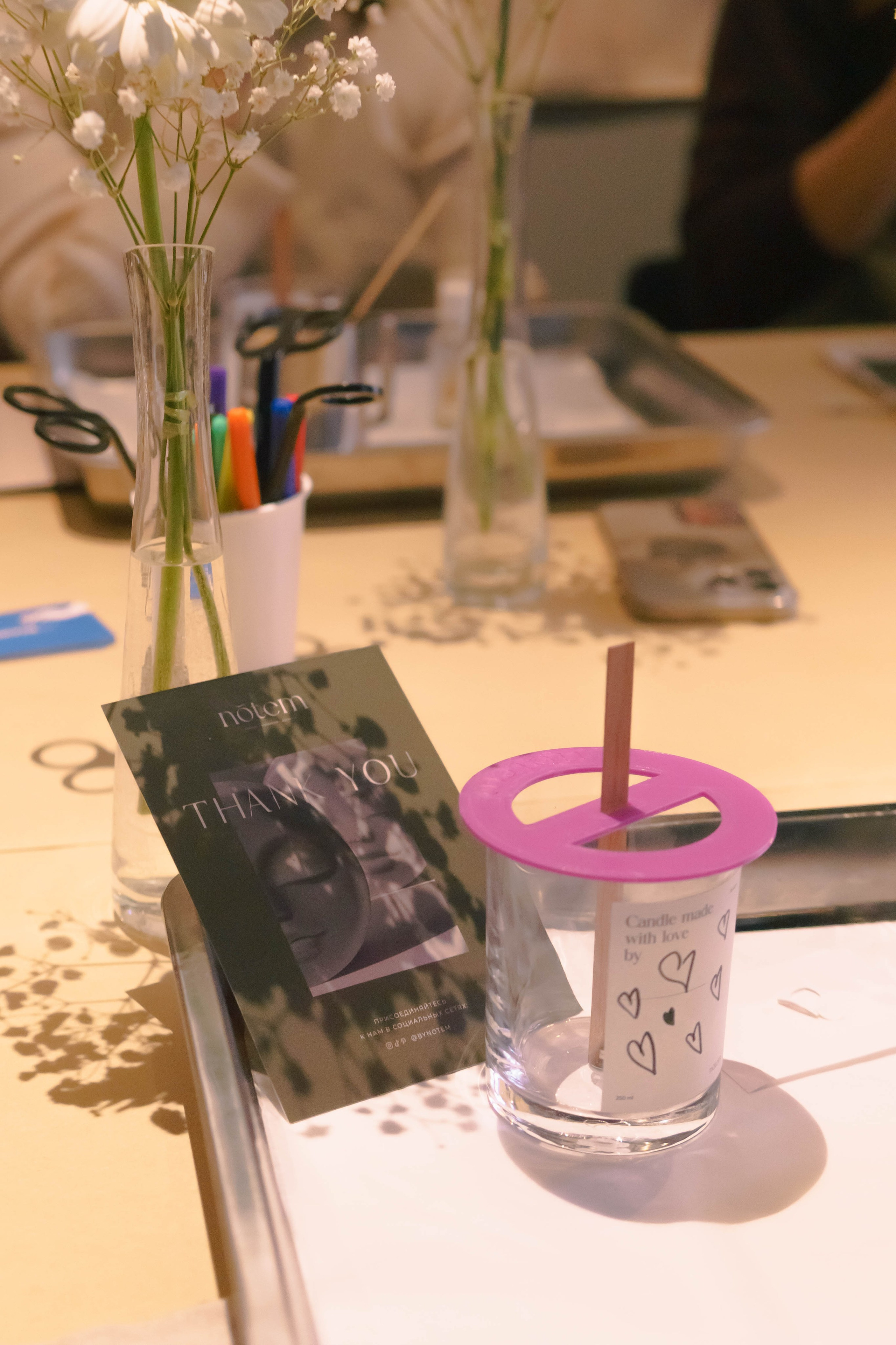 Новогодний мастер-класс по изготовлению свечей. Фотограф-анималист Ксения Воробьева, Москва