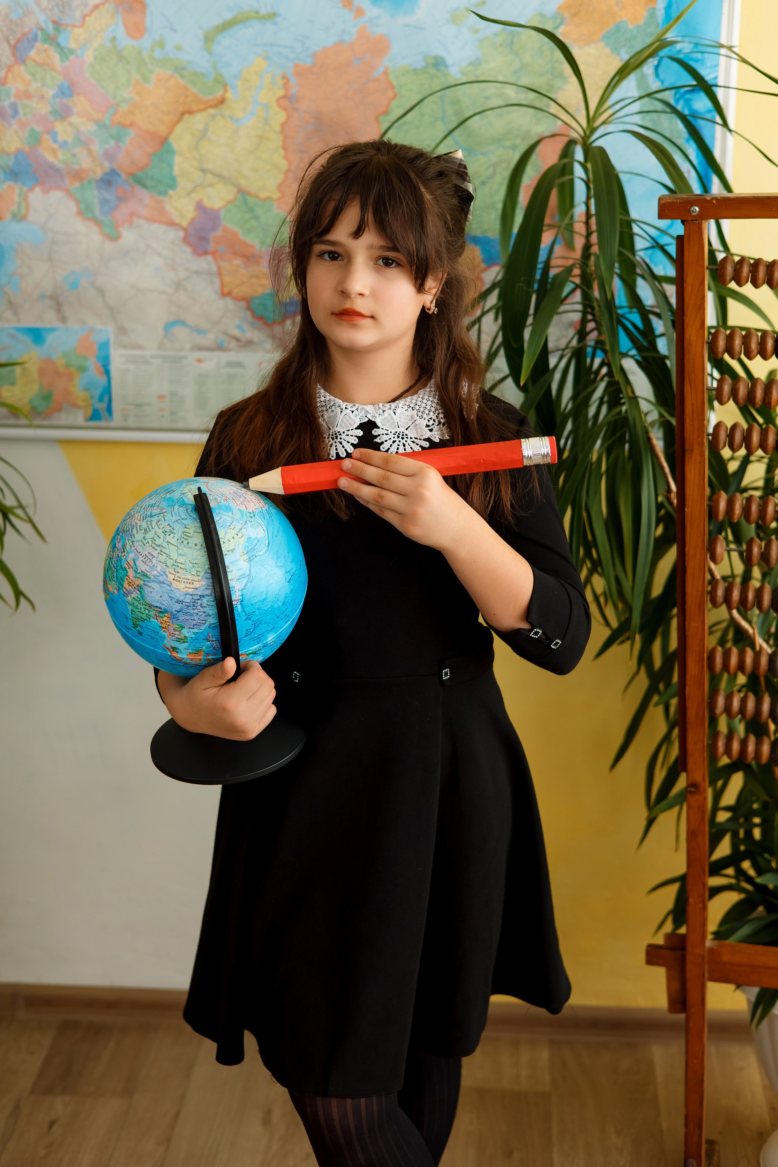 4 класс с. Барабаш. Фотограф Любовь Корниенко, Примоский край