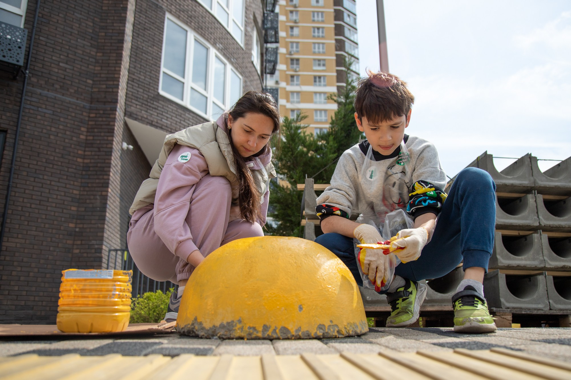 Субботник строительной компании «ТОЧНО». Репортажный, промышленный и маркетплейс-фотограф Дмитрий Чернат
