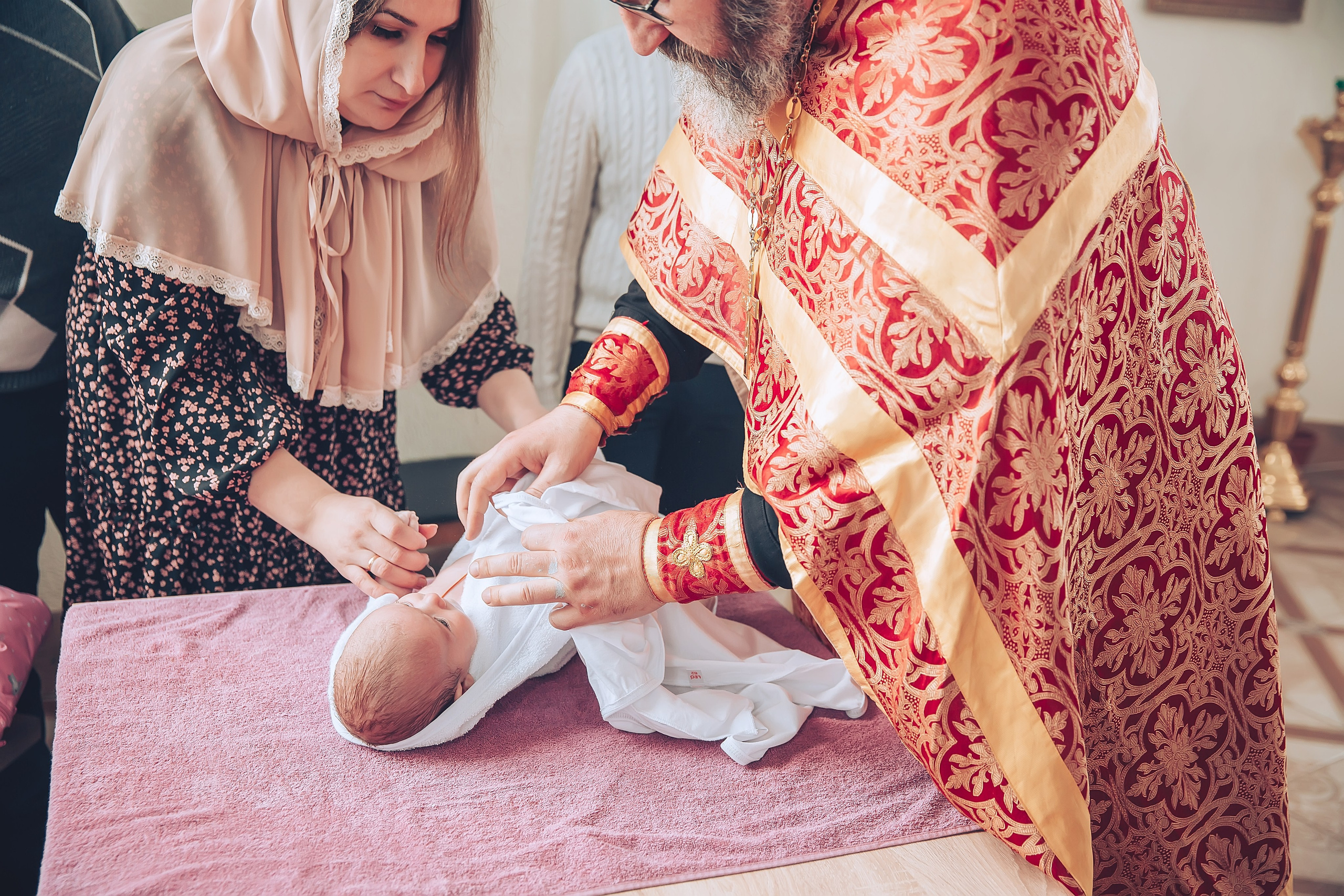 Крещение Анастасии. Школьный и детский фотограф Старожилово