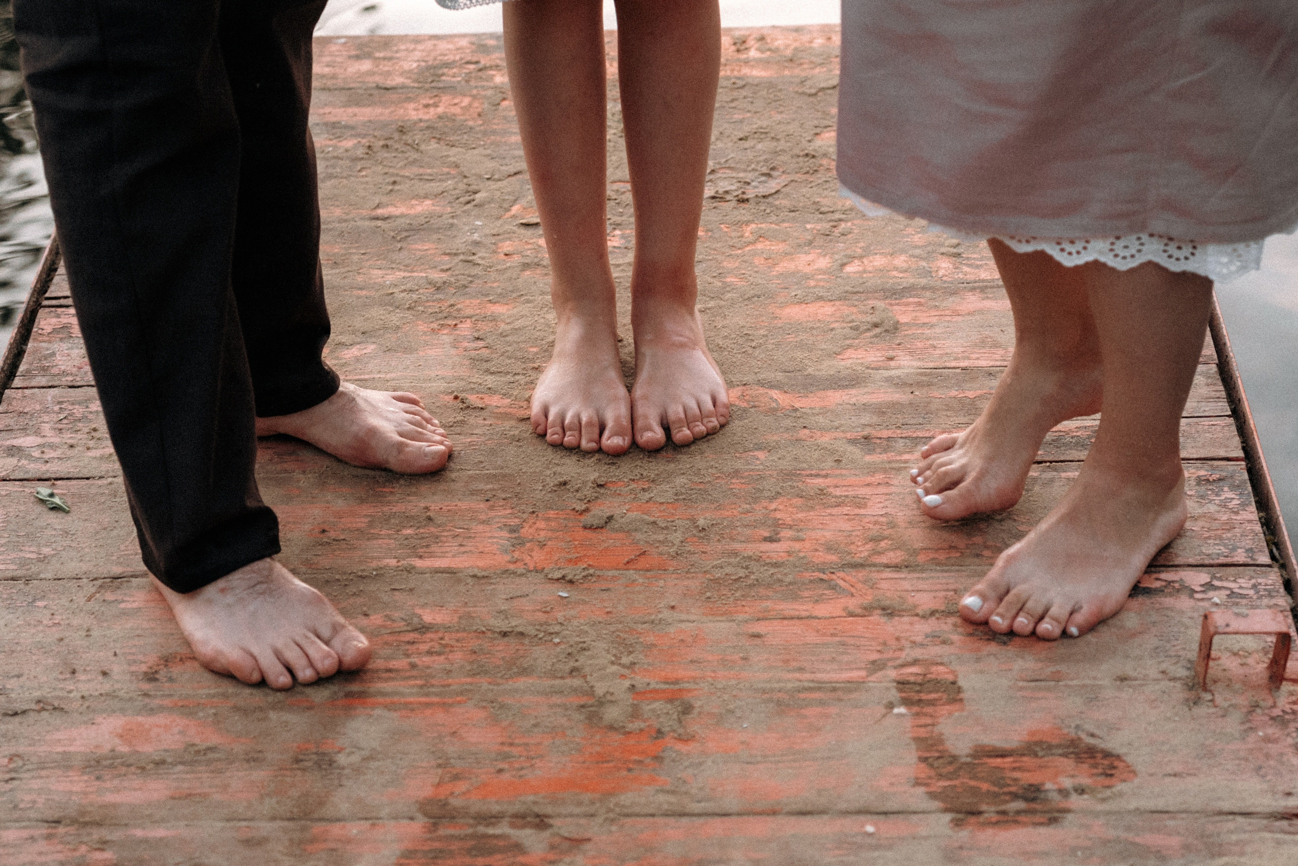 Семейная фотосессия на берегу реки для Миши, Тани, Сони и Таи. Свадебный фотограф в Тамбове Павел Четвертков