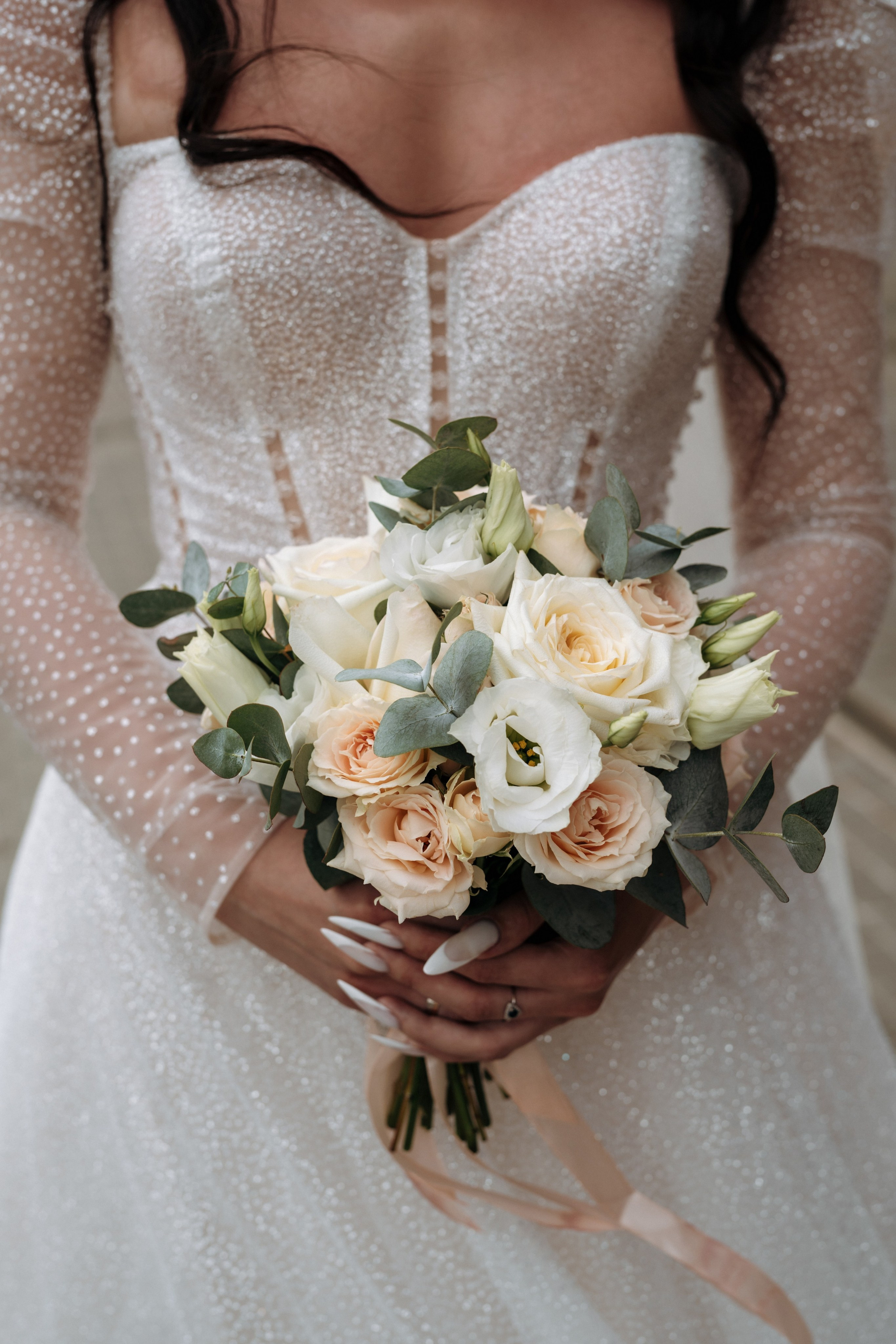 Букет невесты в Тамбове, свадебный фотограф Павел Четвертков