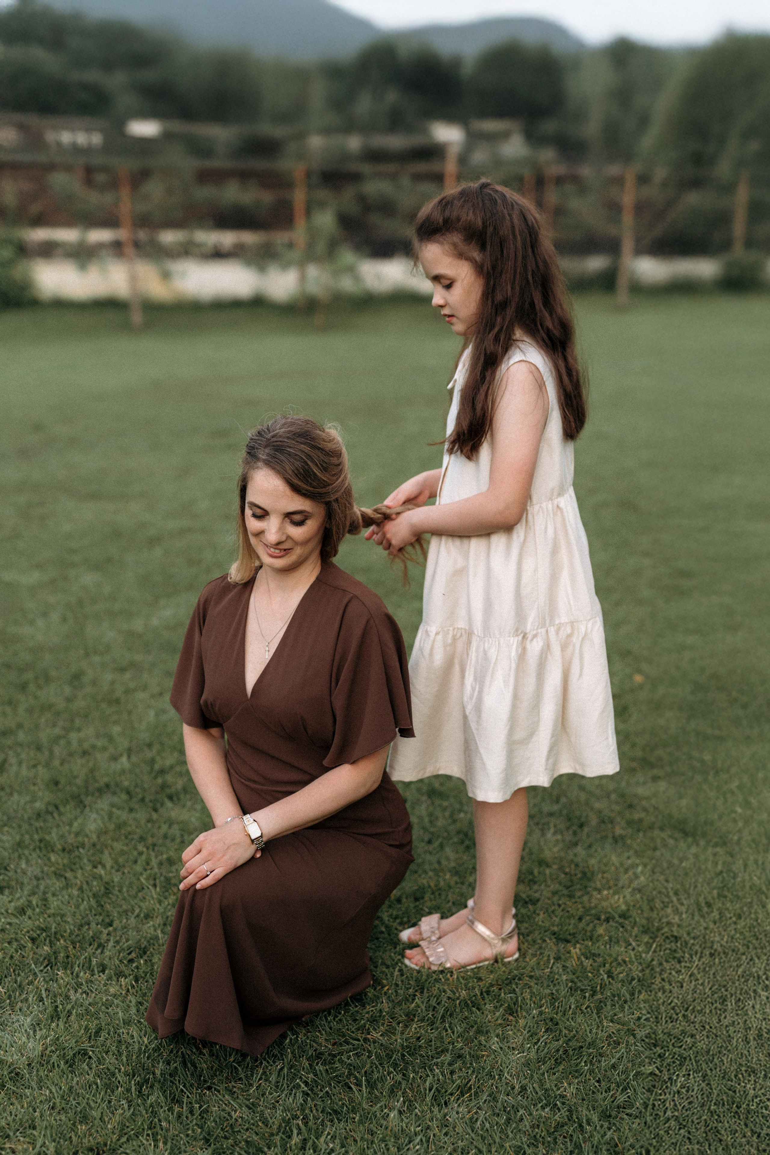 Семейная фотосессия на берегу реки для Миши, Тани, Сони и Таи. Свадебный фотограф в Тамбове Павел Четвертков