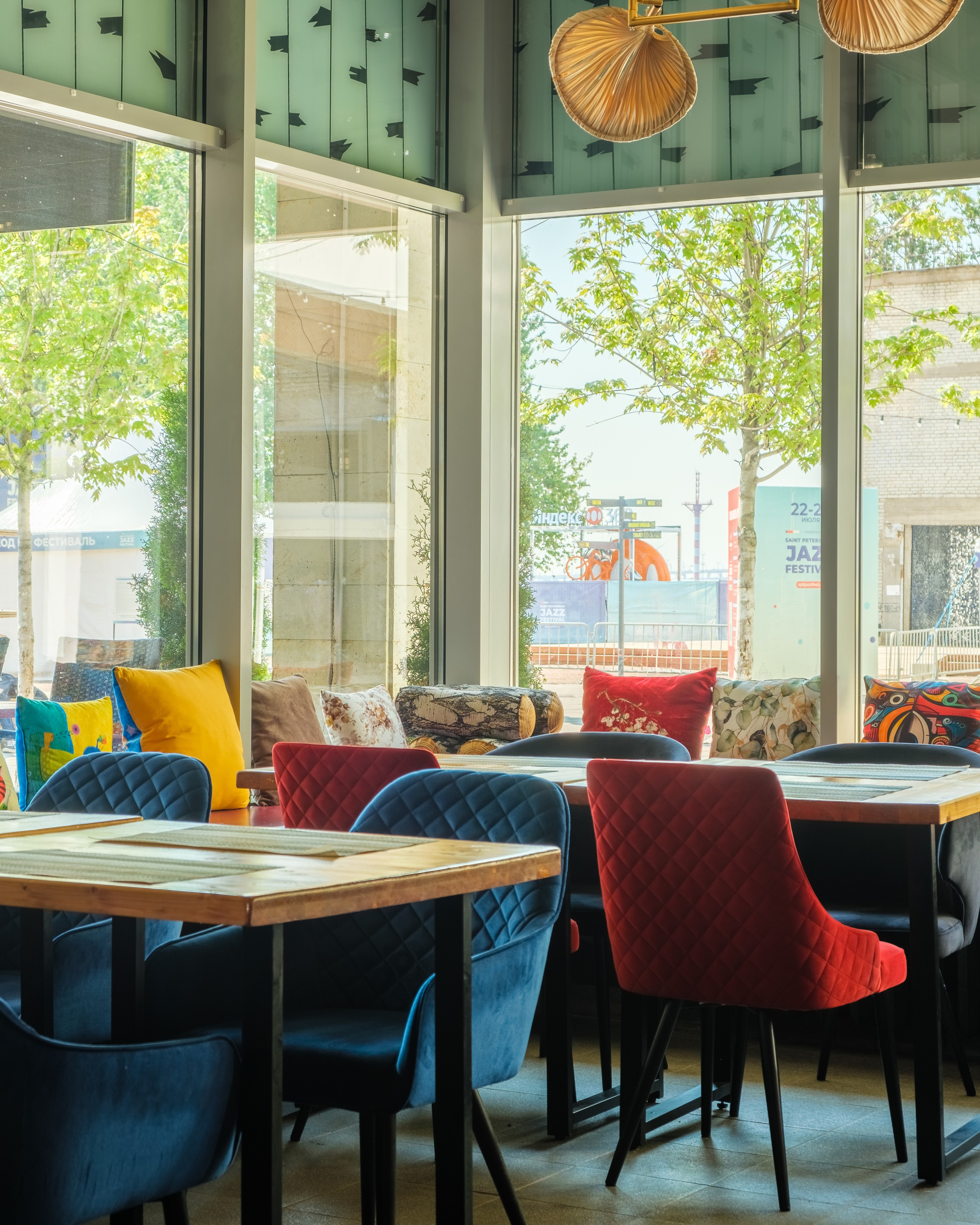 Интерьерная фотосессия кафе «Берёзка»