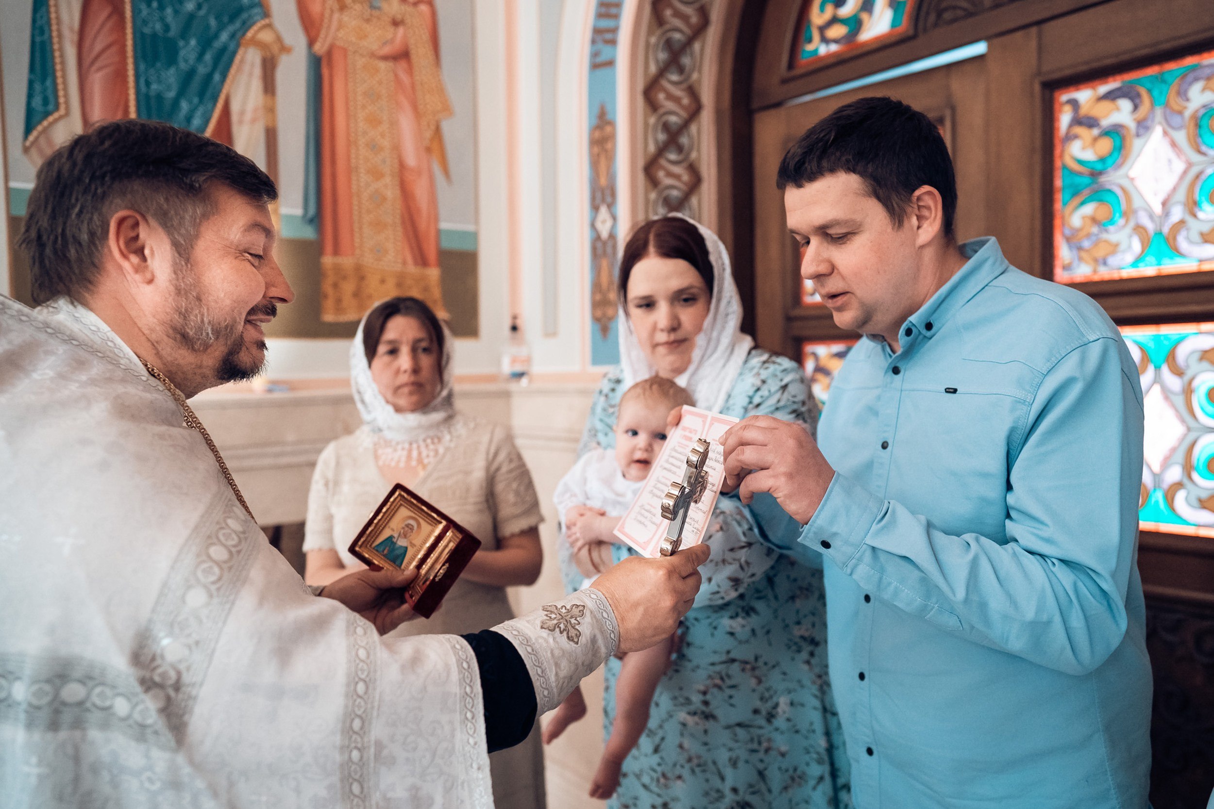 Крещение в Александро-Невском соборе Симферополь. Церковный фотограф Севастополь