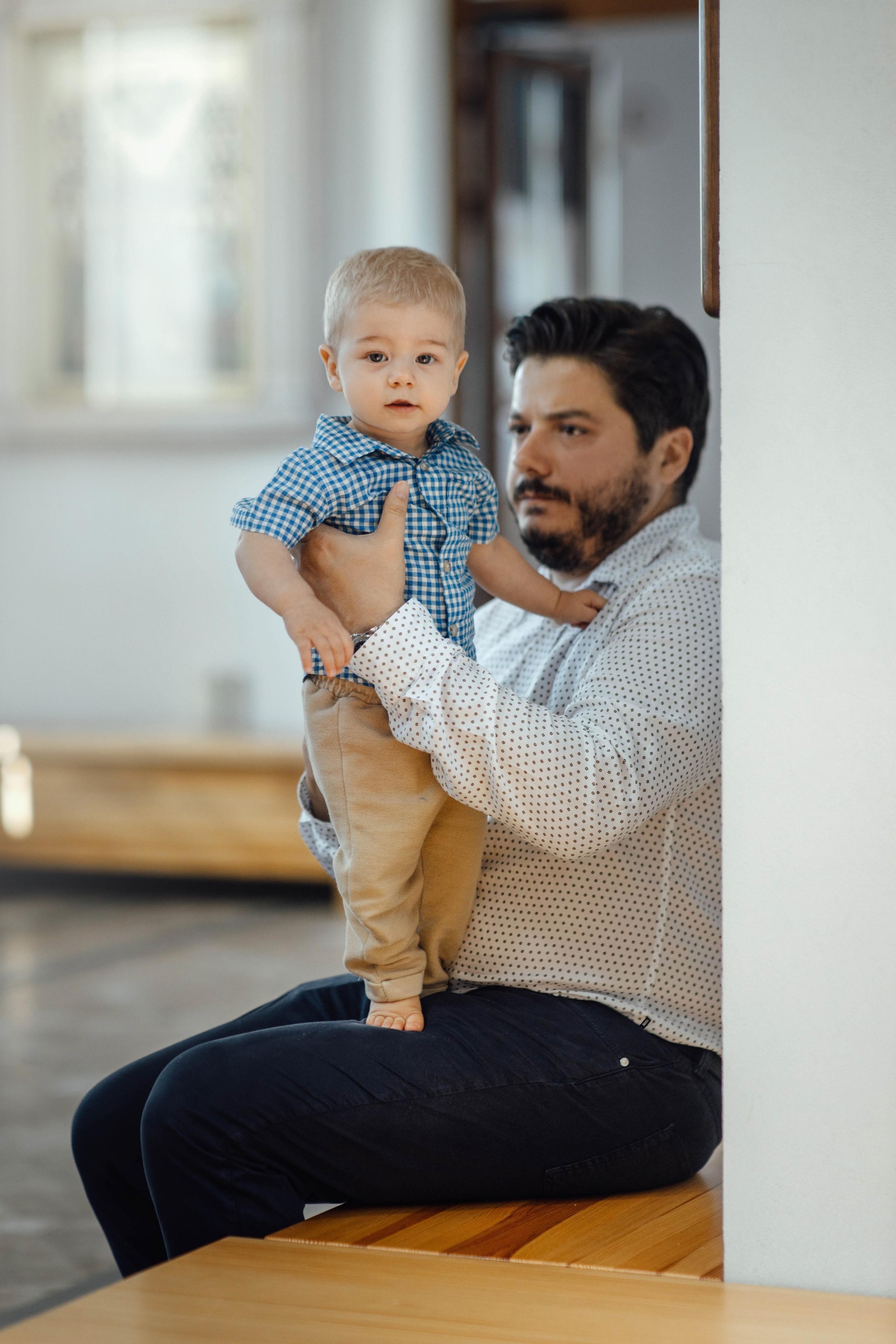 Крещение Энвера (Михаила), д. Колядищи, храм Успения Пр. Богородицы, август 2025