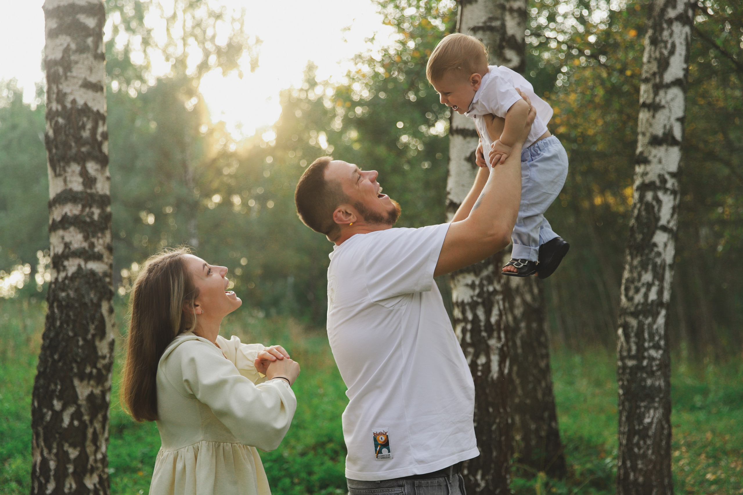 Сергей, Василиса и Миша. Фотограф Москва и МО Анастасия Пясковская