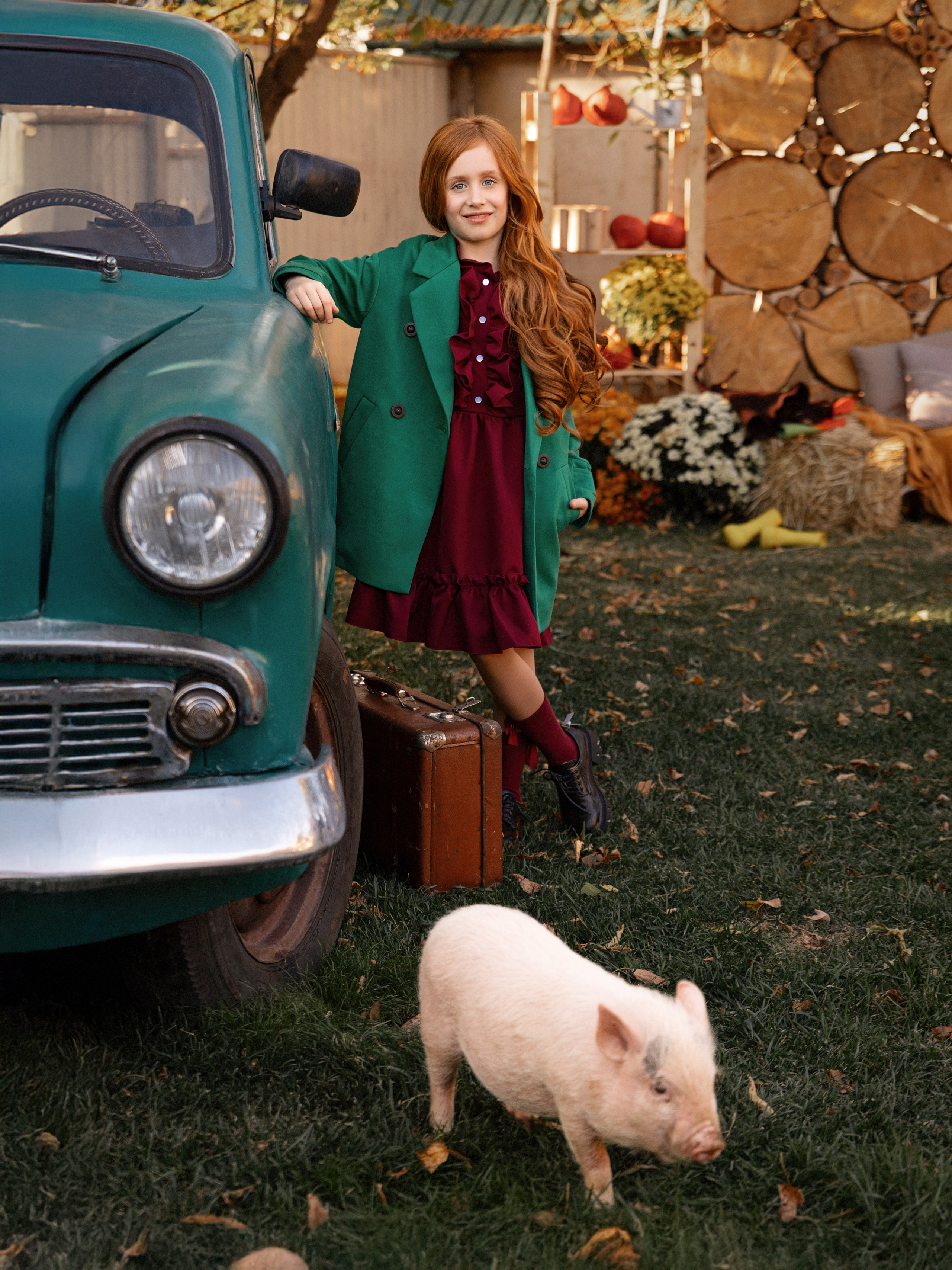 Детская фотосессия с животным. Трубинова Екатерина | Семейный фотограф | Москва