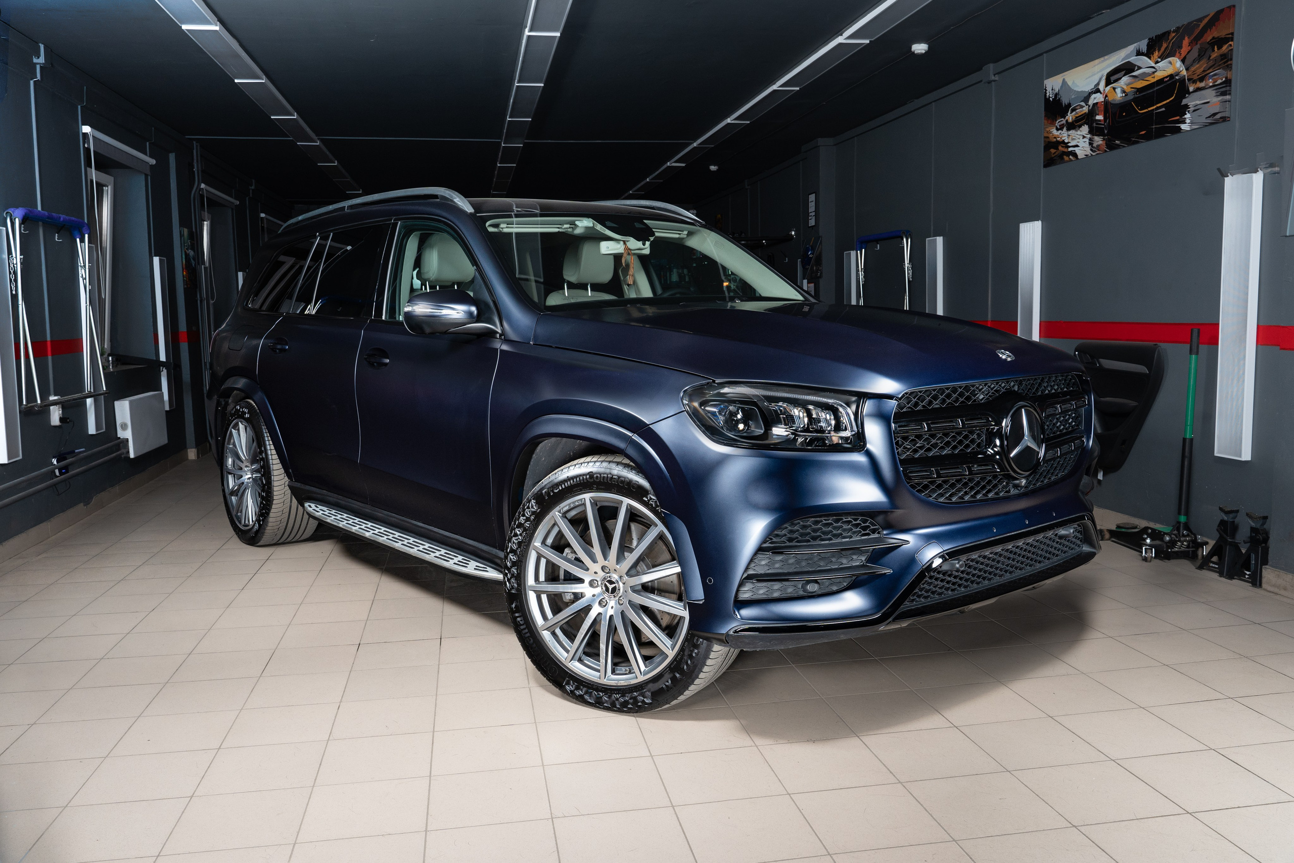 Mercedes GLS. Автомобильный фотограф в Санкт Петербурге. Евгений Коновалов