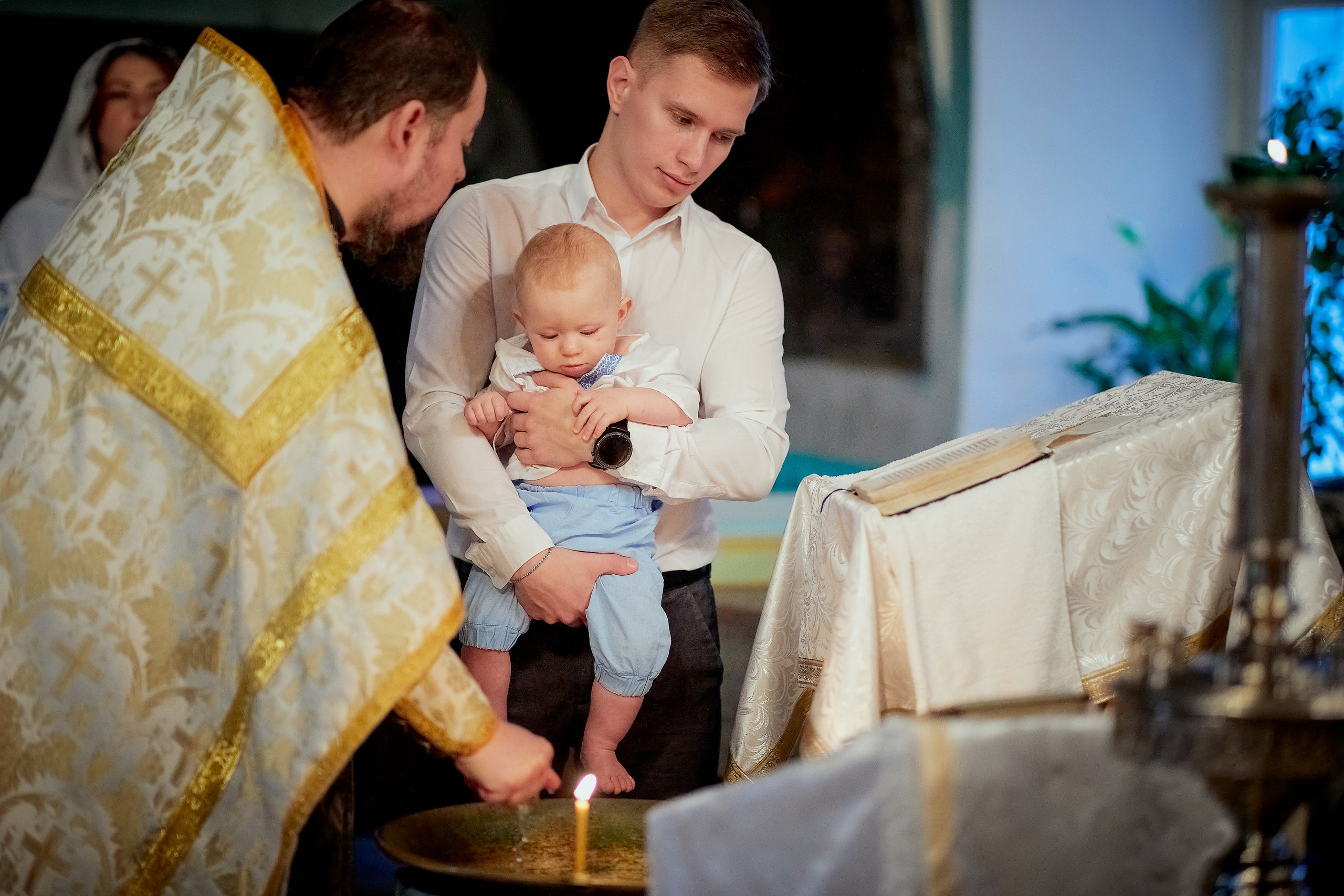 Крещение Егорушки. Семейный и детский фотограф в Ярославле Юлия Галашина