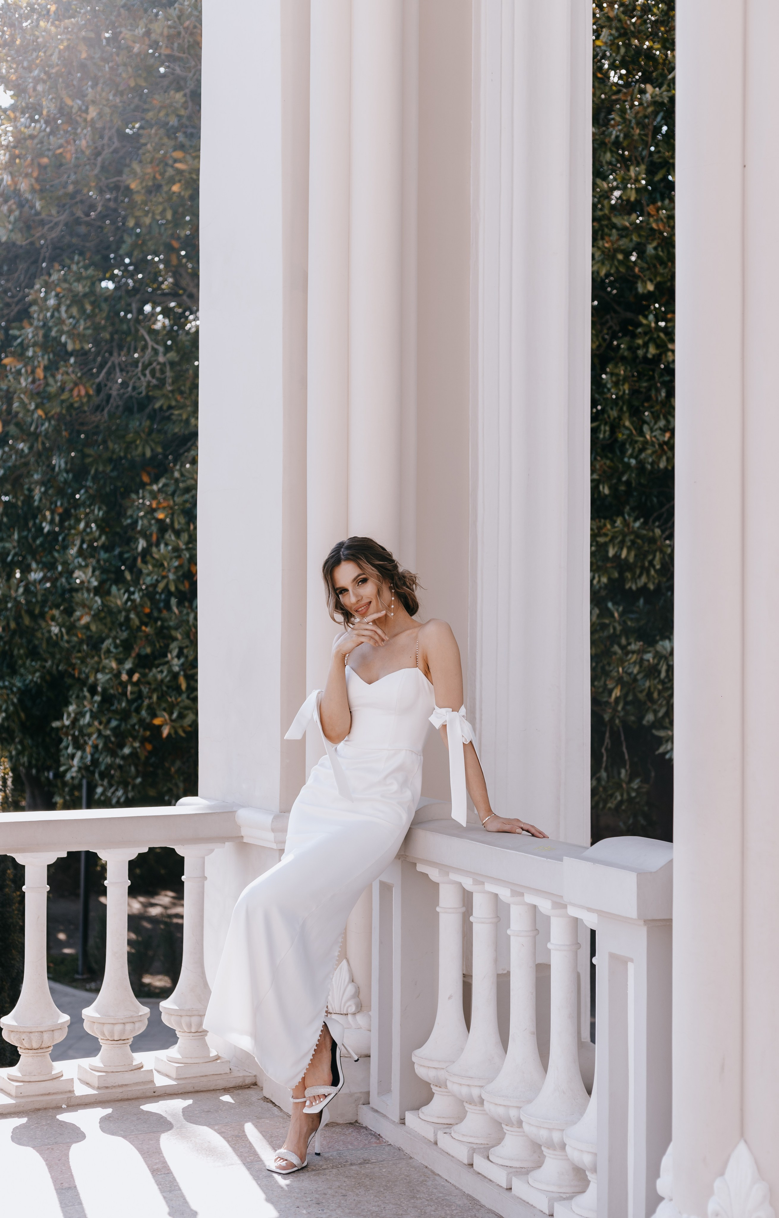 Элегантность в белом. Photographer Victoria Slavnova
