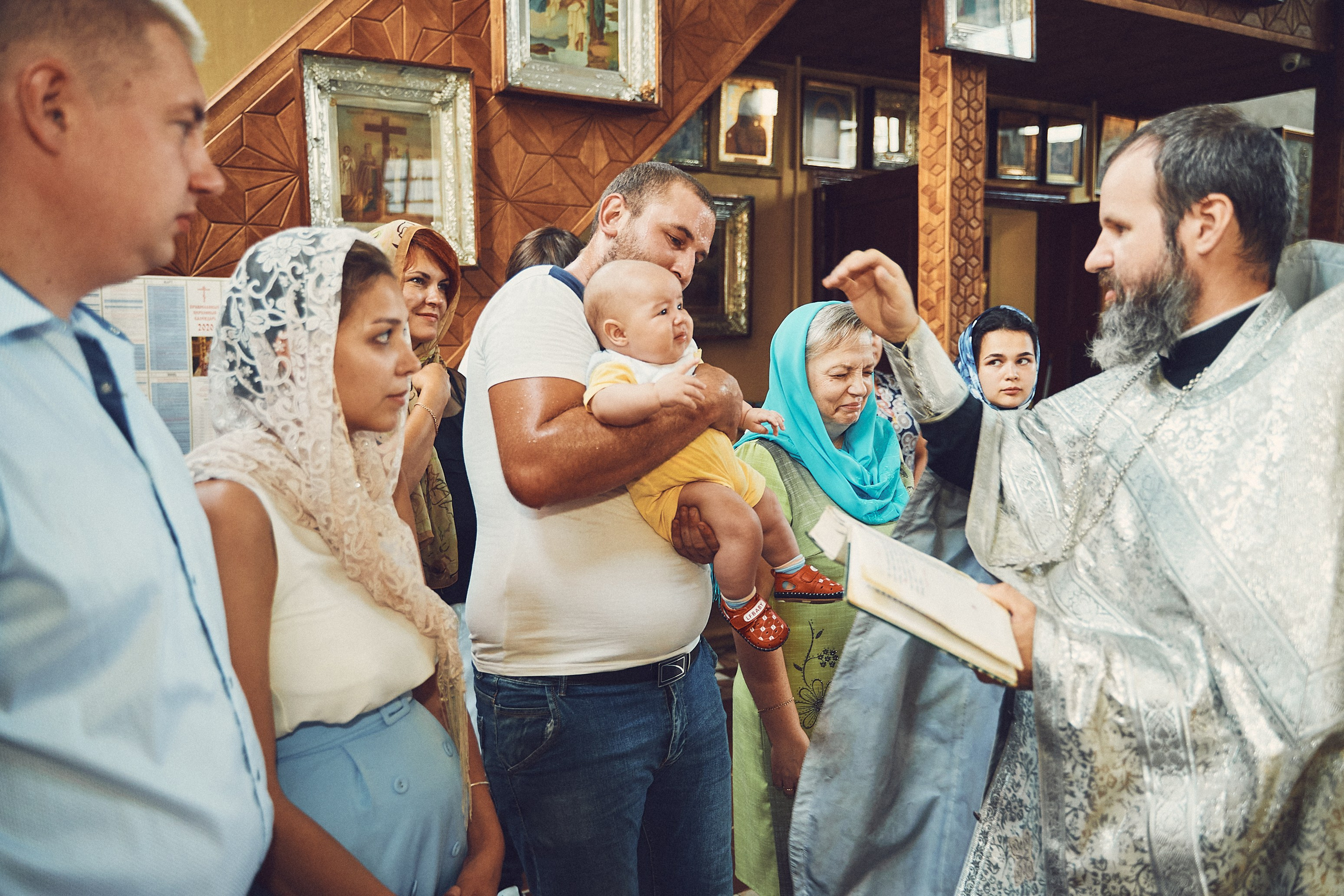 Крещение Богдана. Петр Ступень. Свадебное, семейное фото и видео. Москва. Краснодар