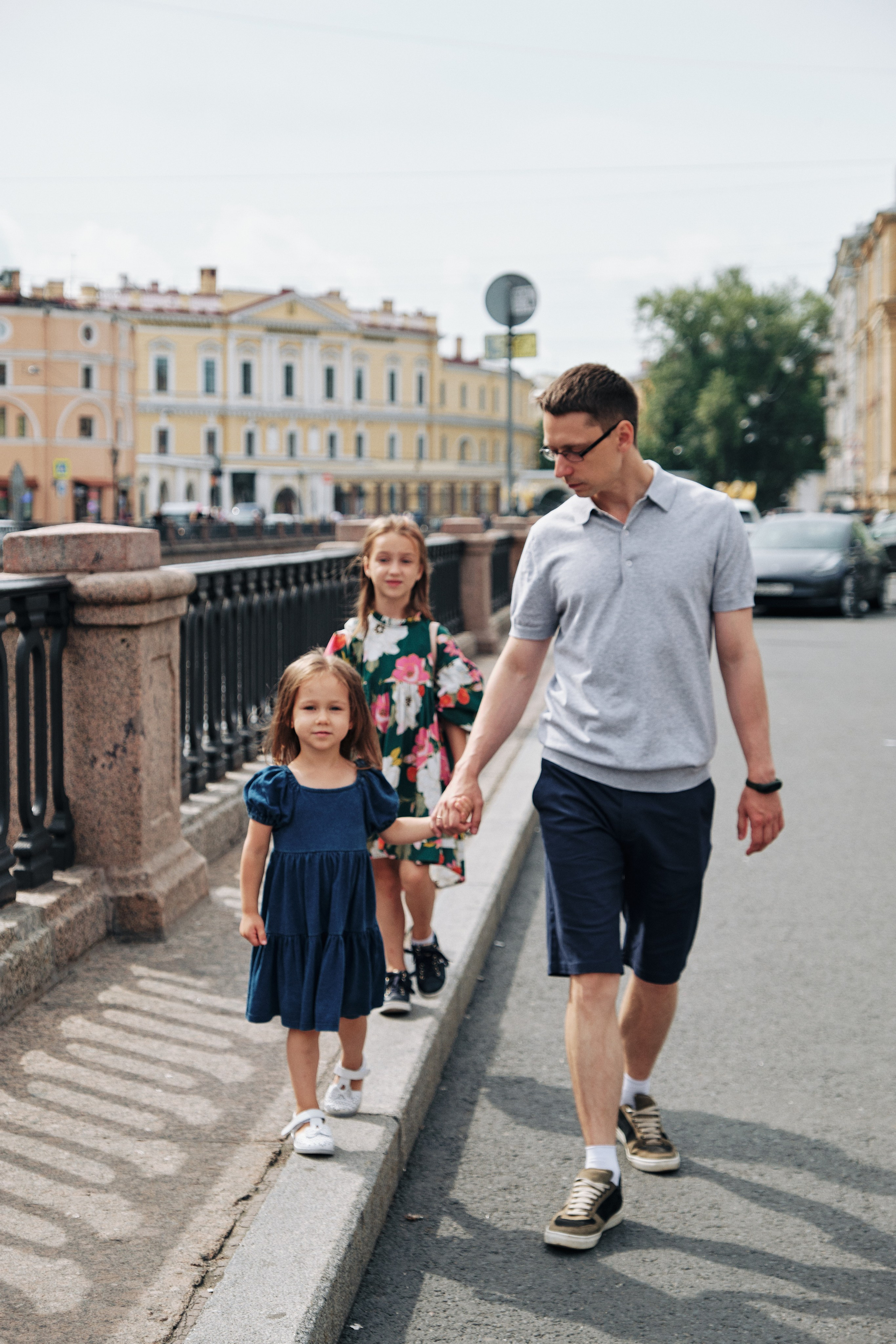 Семейная фотосессия с детьми в СПб