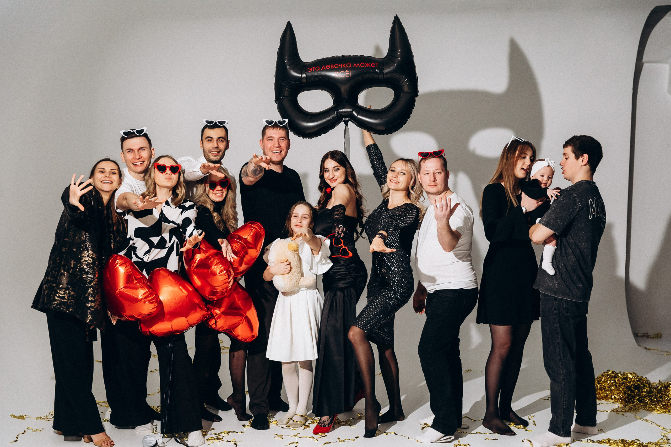 День рождения в фотостудии. Фотограф в Красноярске Надежда Воскресенская