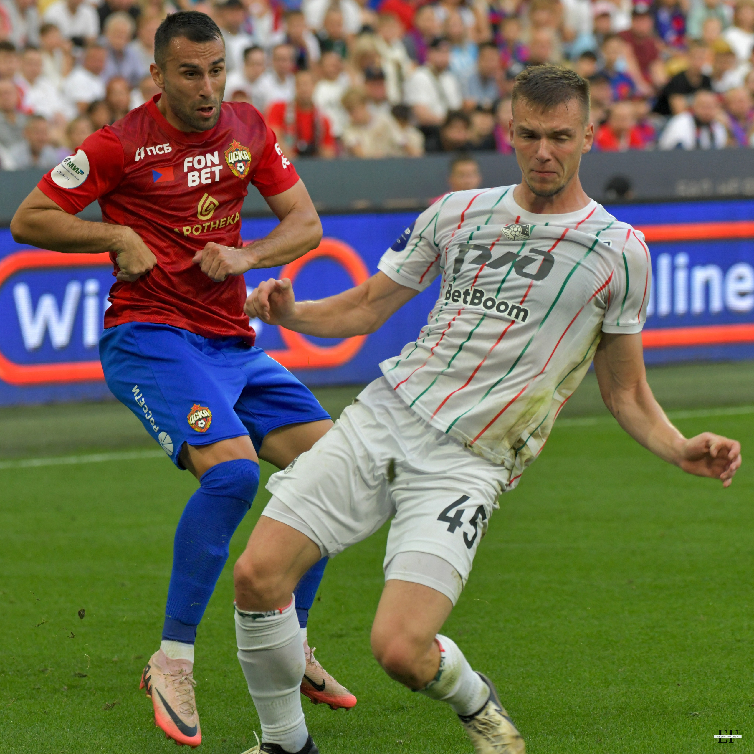 ПФК «ЦСКА» — ПФК «ЛОКОМОТИВ» Российская Премьер-Лига. 5 тур. 18.08.2024 ВЕБ-Арена г. Москва. Свой взгляд через объектив