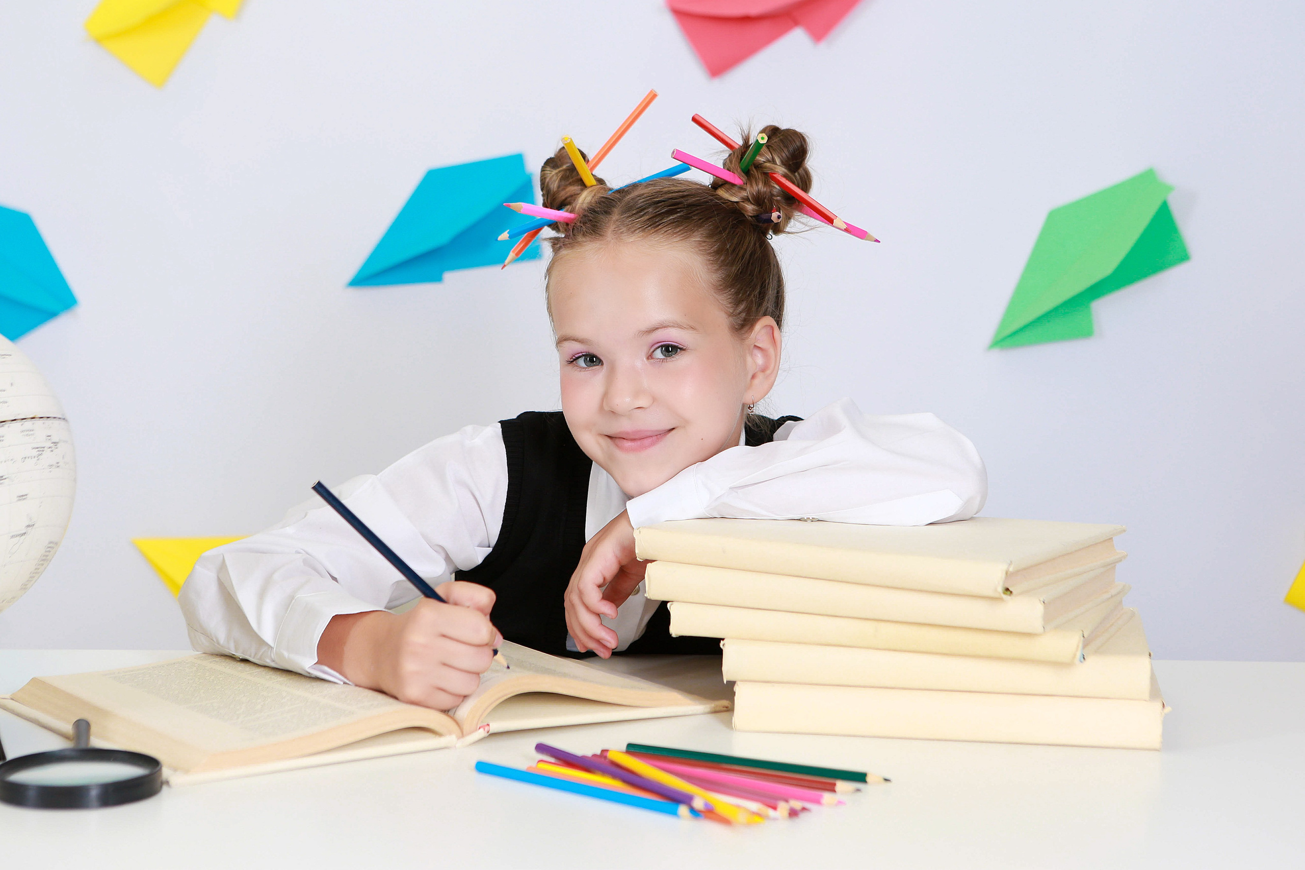 Школьный портреты. Детский фотограф Татьяна Жолобова г. Бийск