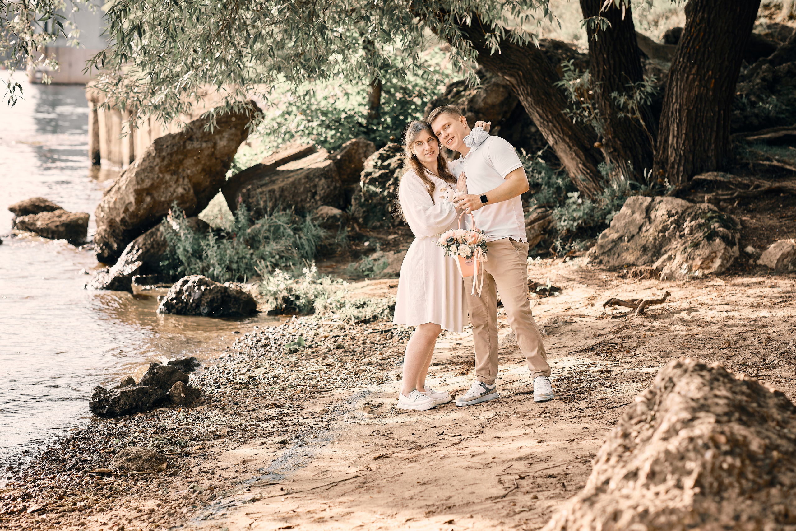 Прогулка по берегу Волги. Семейный и детский фотограф в Ярославле Юлия Галашина