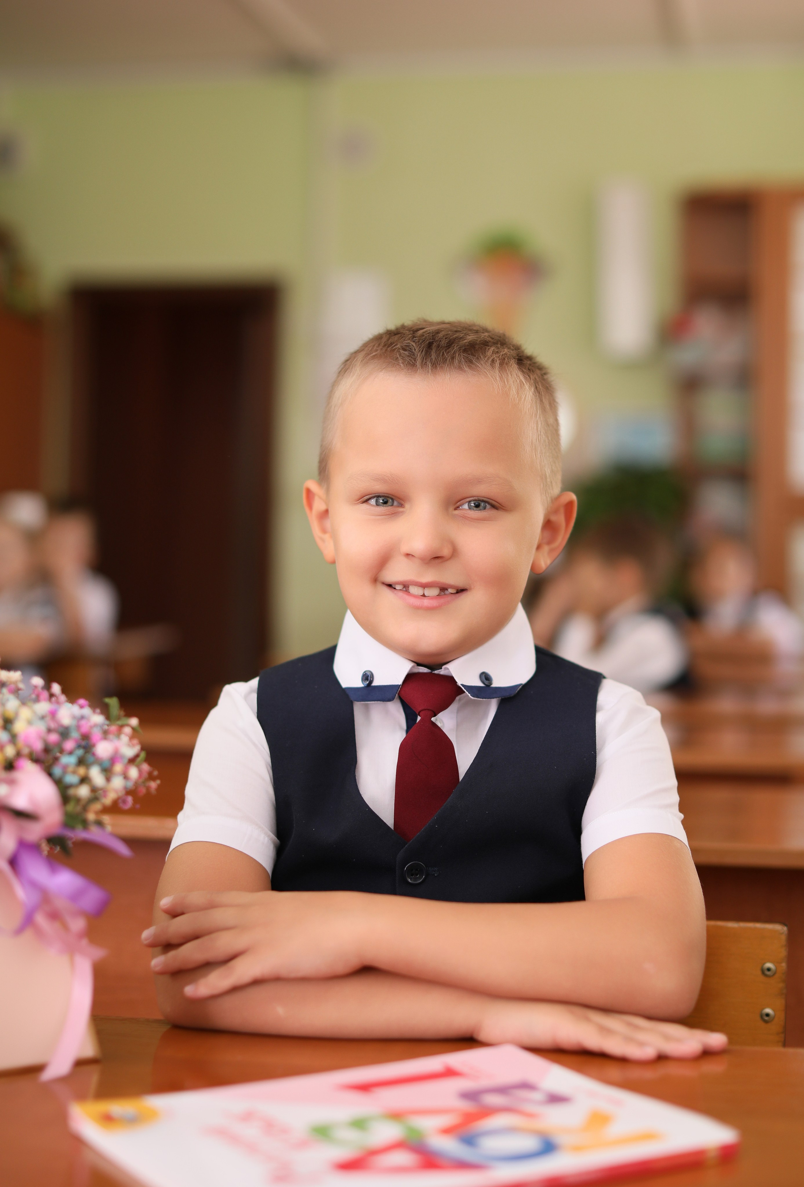 1 класс (Школа 93). Детский семейный фотограф Краснодар