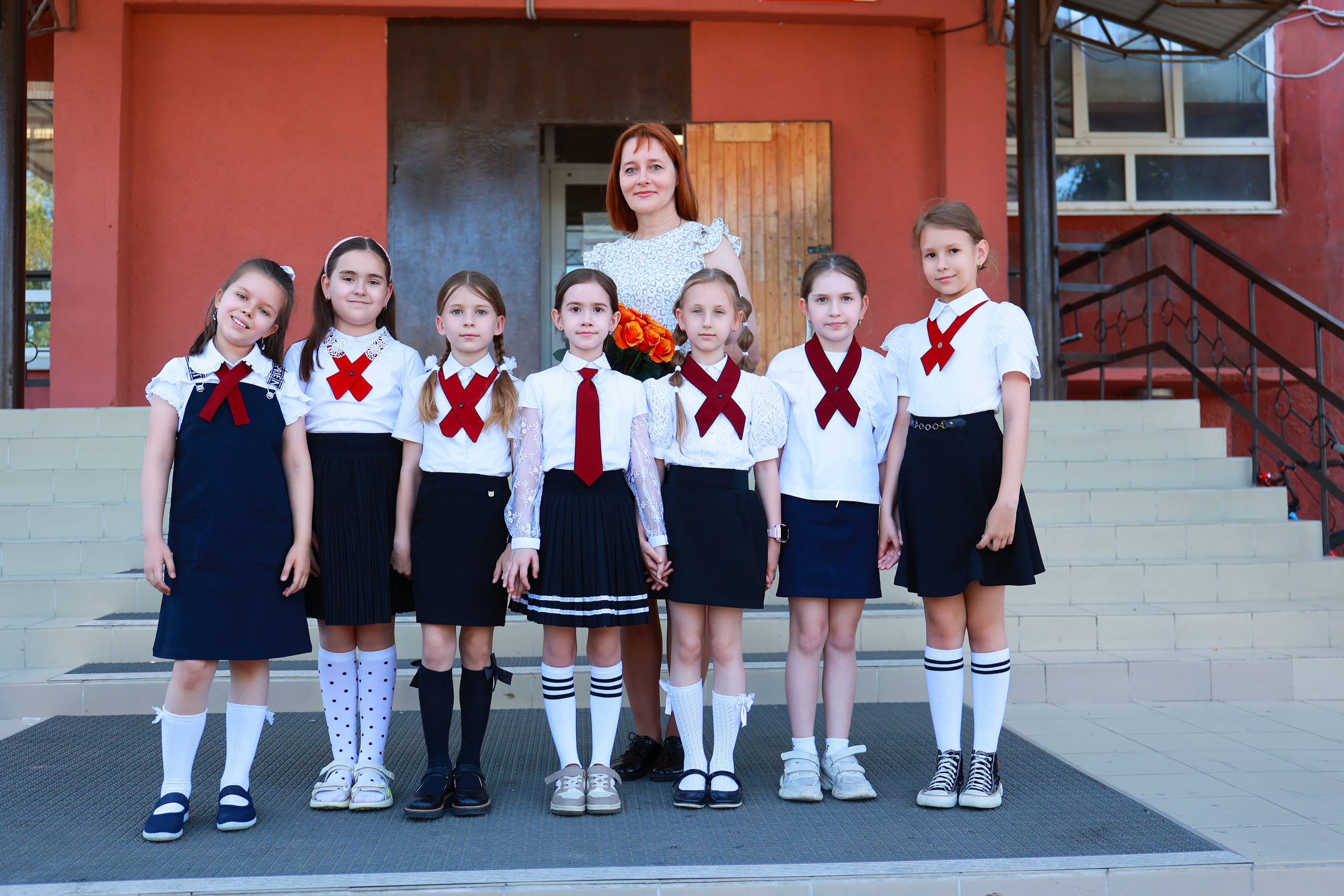 Школа 93 (2-й класс). Детский семейный фотограф Краснодар