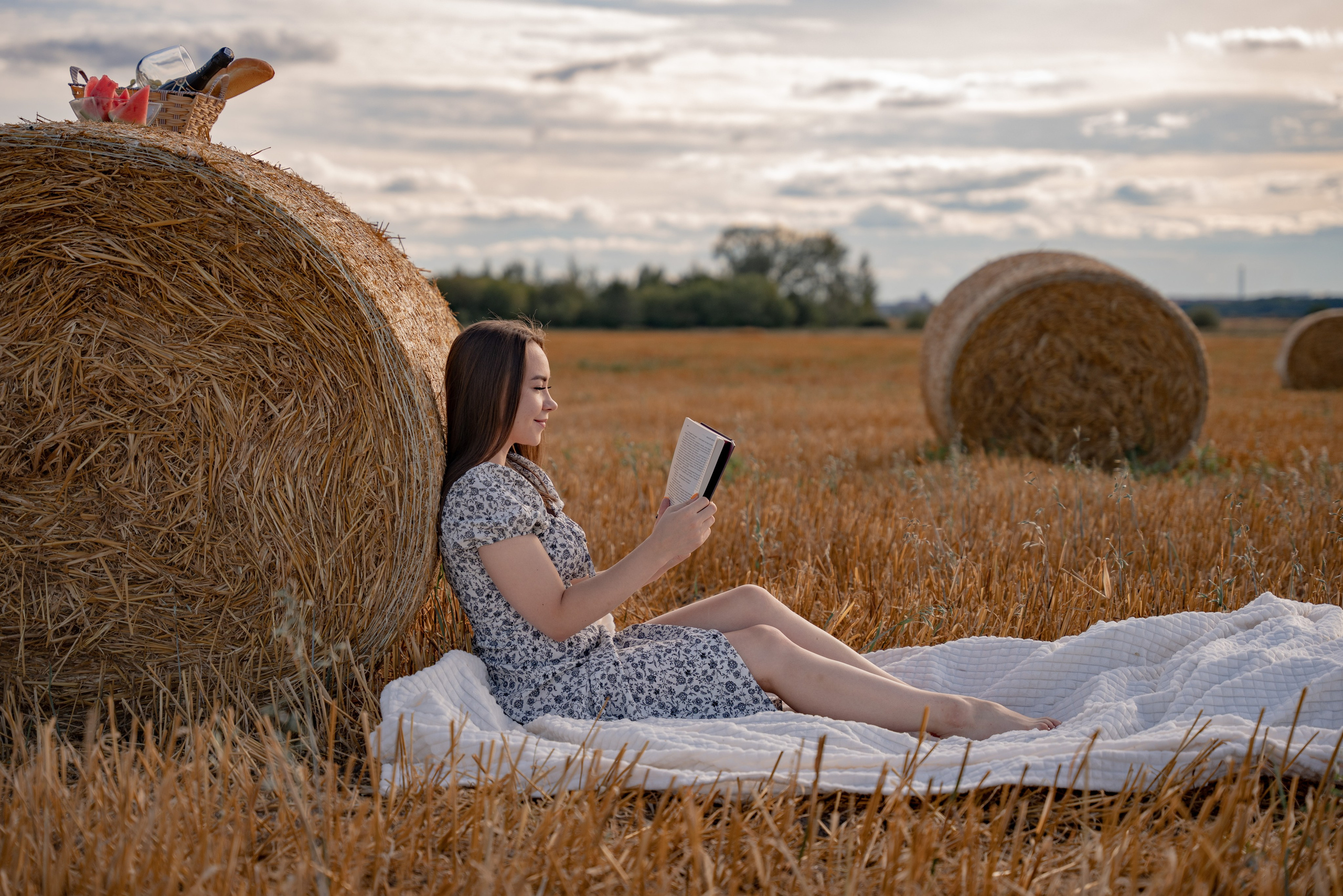 Ольга в поле