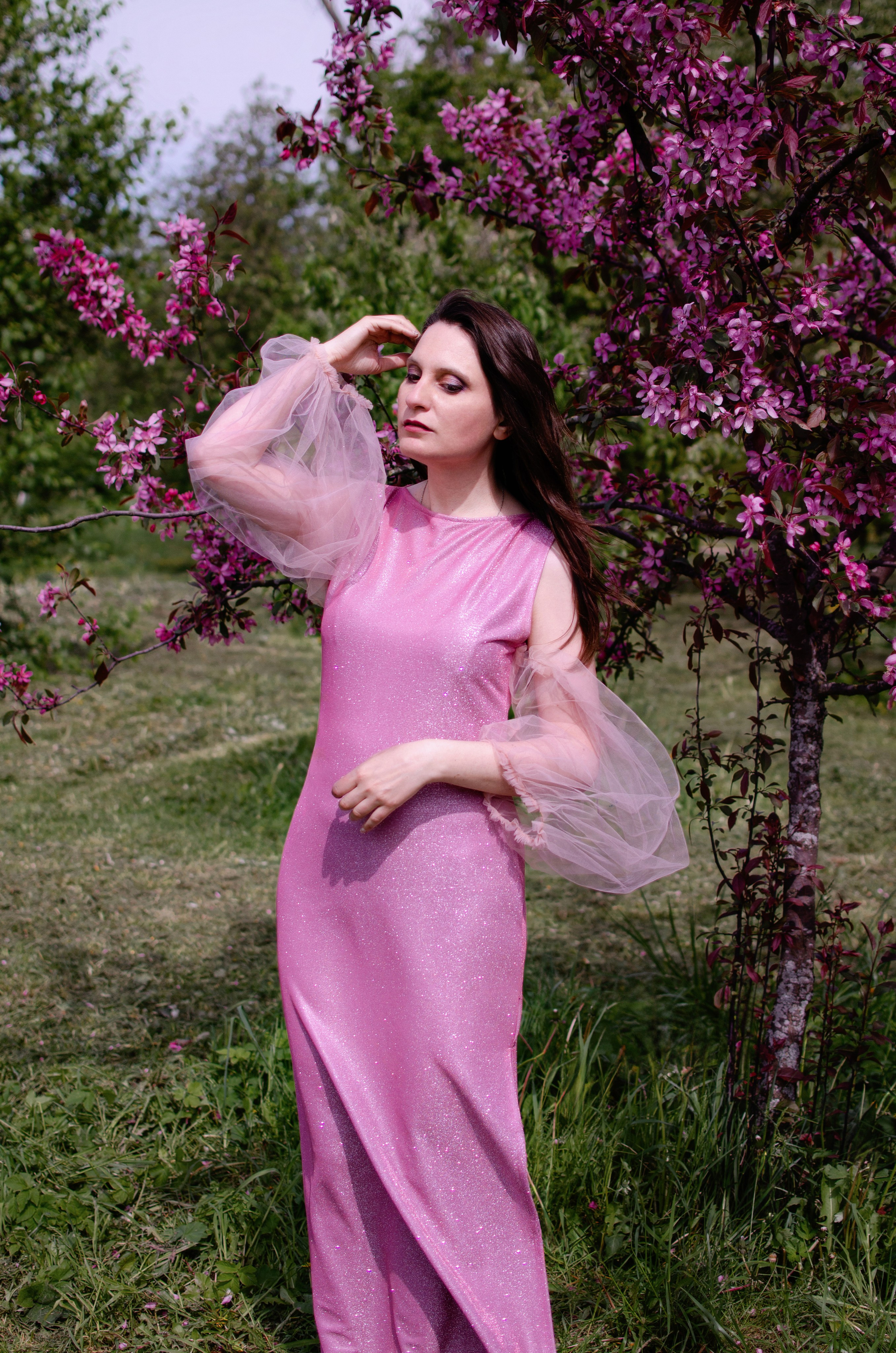 Фотосъемка в цветении для дизайнера платьев Н.