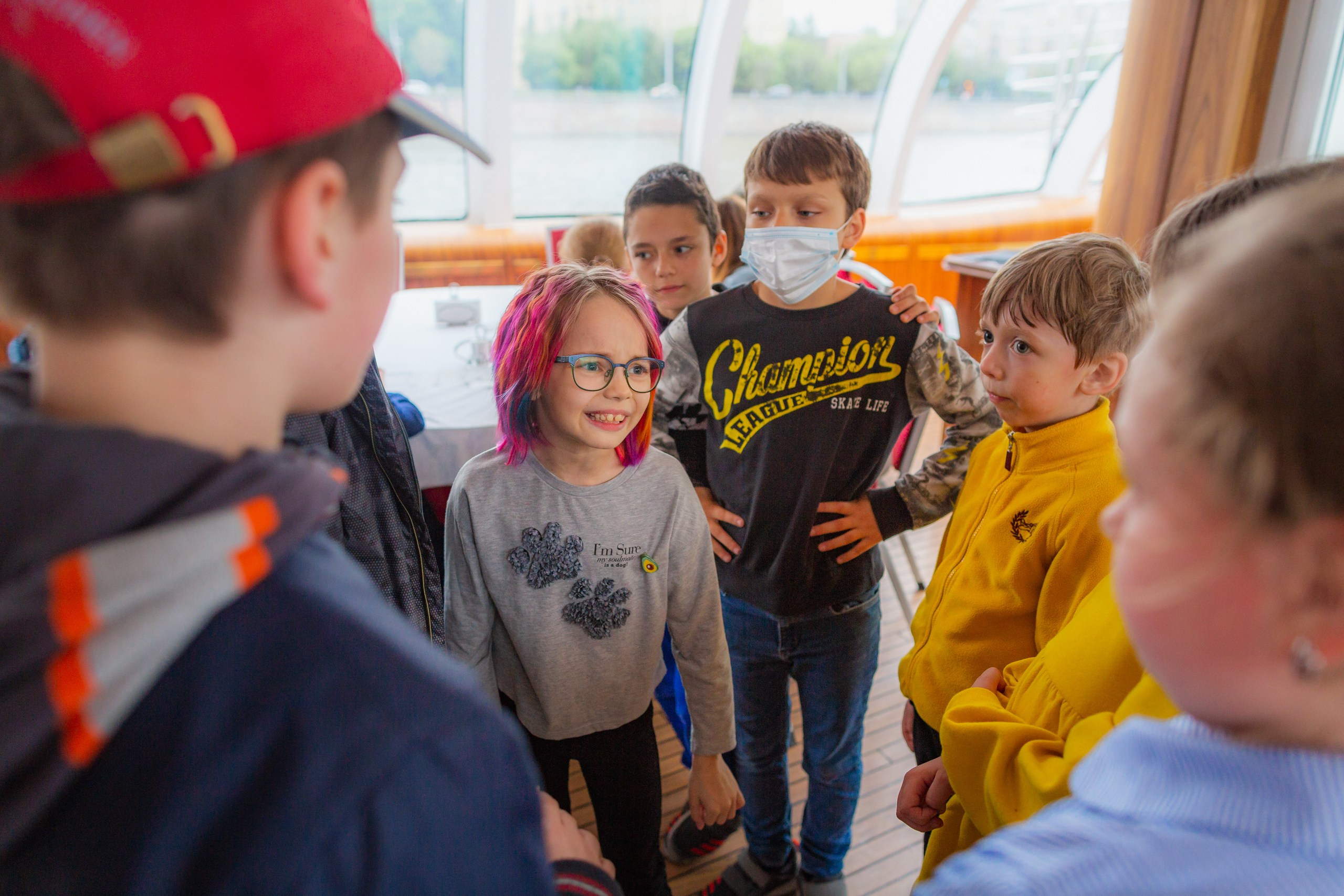 Выпускной на теплоходе. 4 класс