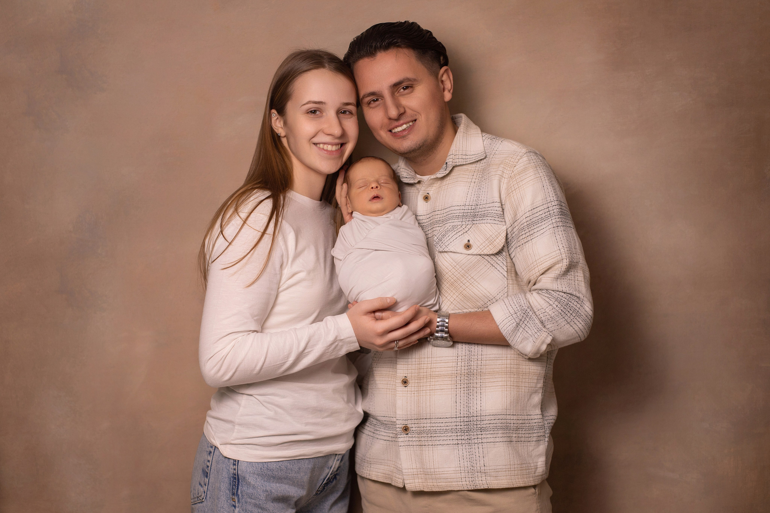 Портретные семейные. Фотограф новорожденных в Москве Кристина Ткач