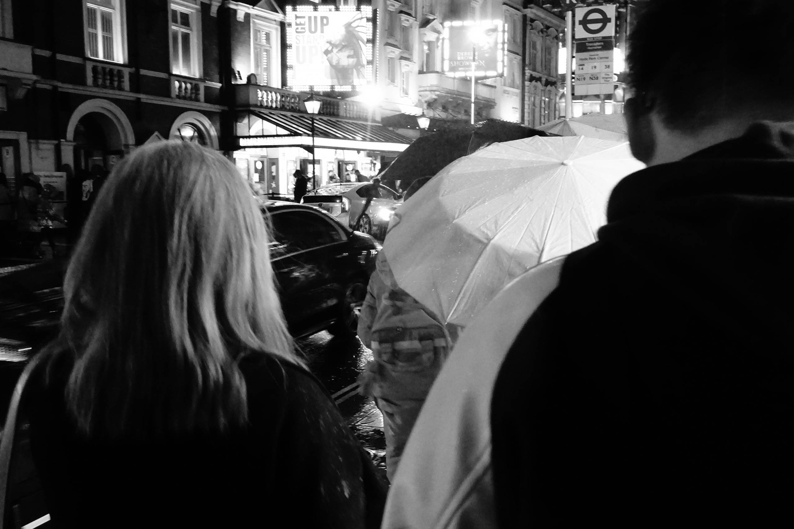 Rainy London. Documentary and reportage photographer Dima Babkin