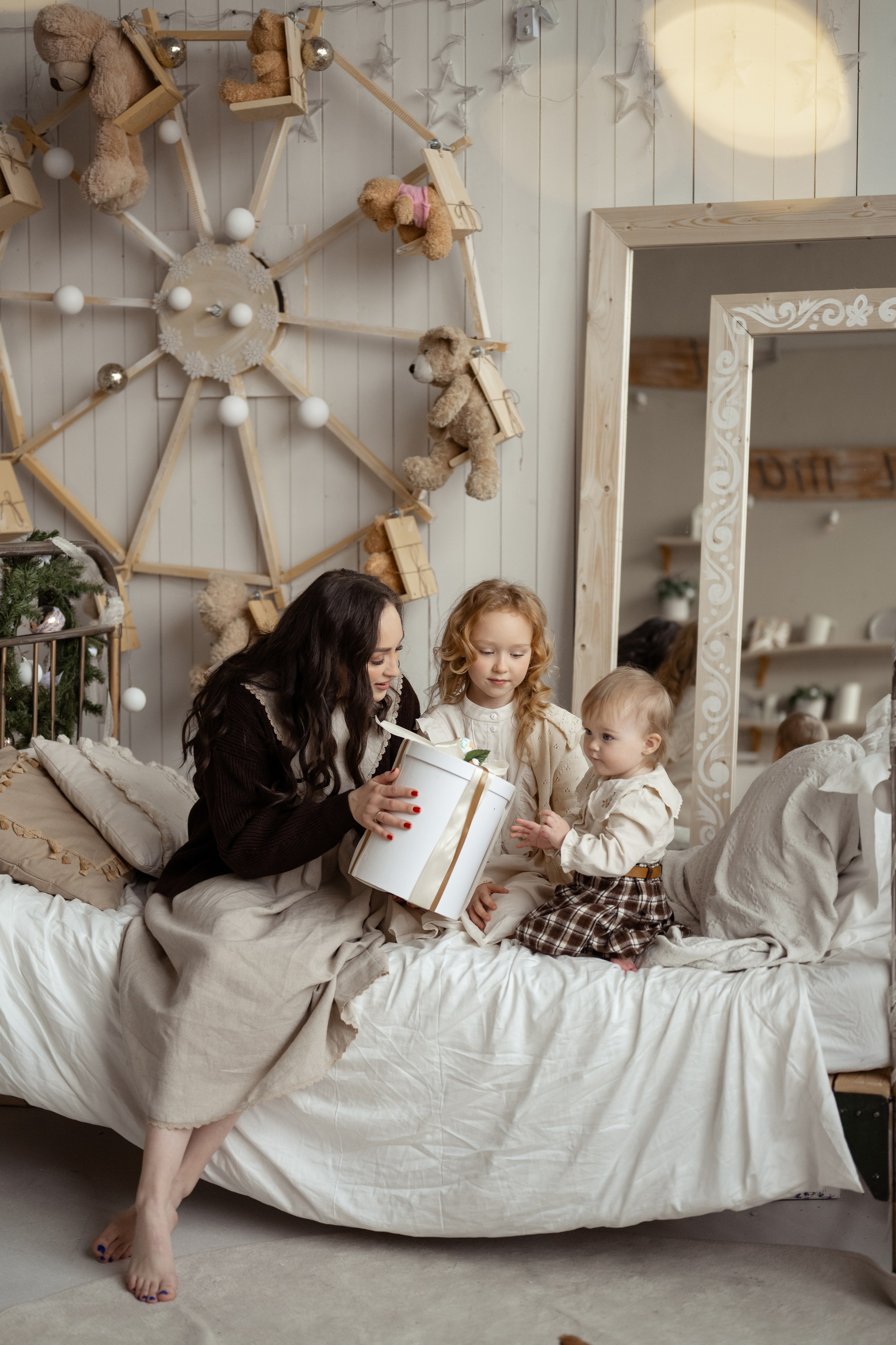 Мастерская. Юлия, Адель, Алисия и Дмитрий. Свадебный и семейный фотограф в СПб Валерия Фомичева