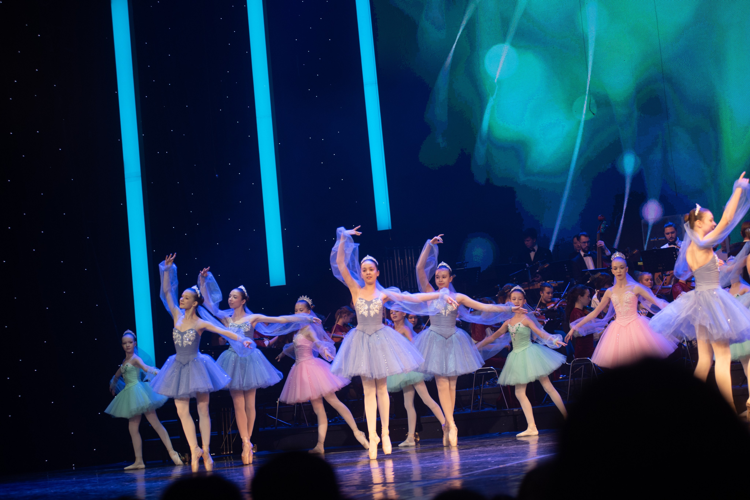 Отчетный концерт ДШИ «Гармония» «Зимняя гармония». Фотограф новорожденных, семейный детский в Тюмени Татьяна Морозова