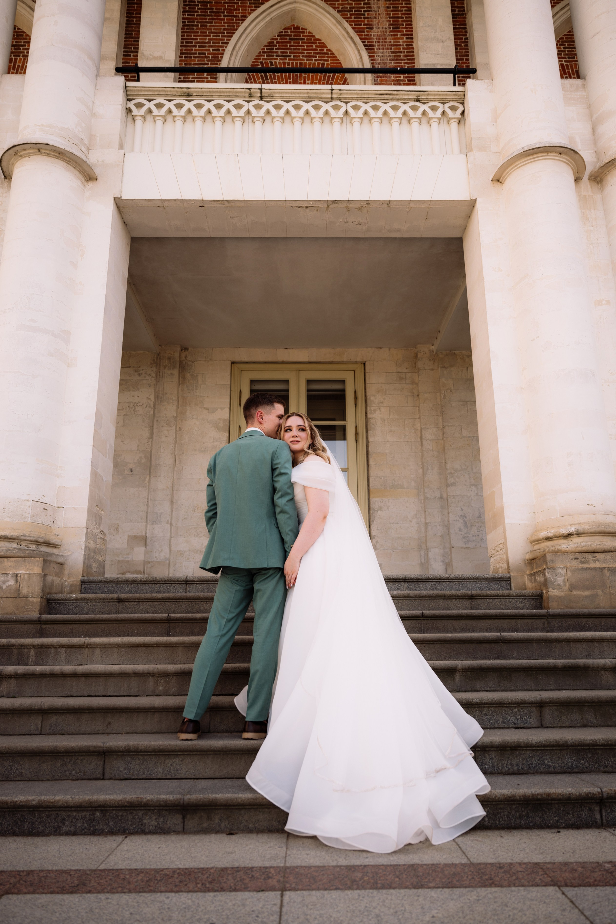 Свадебная прогулка в Царицино. Фотограф в Москве Алёна Степутенко