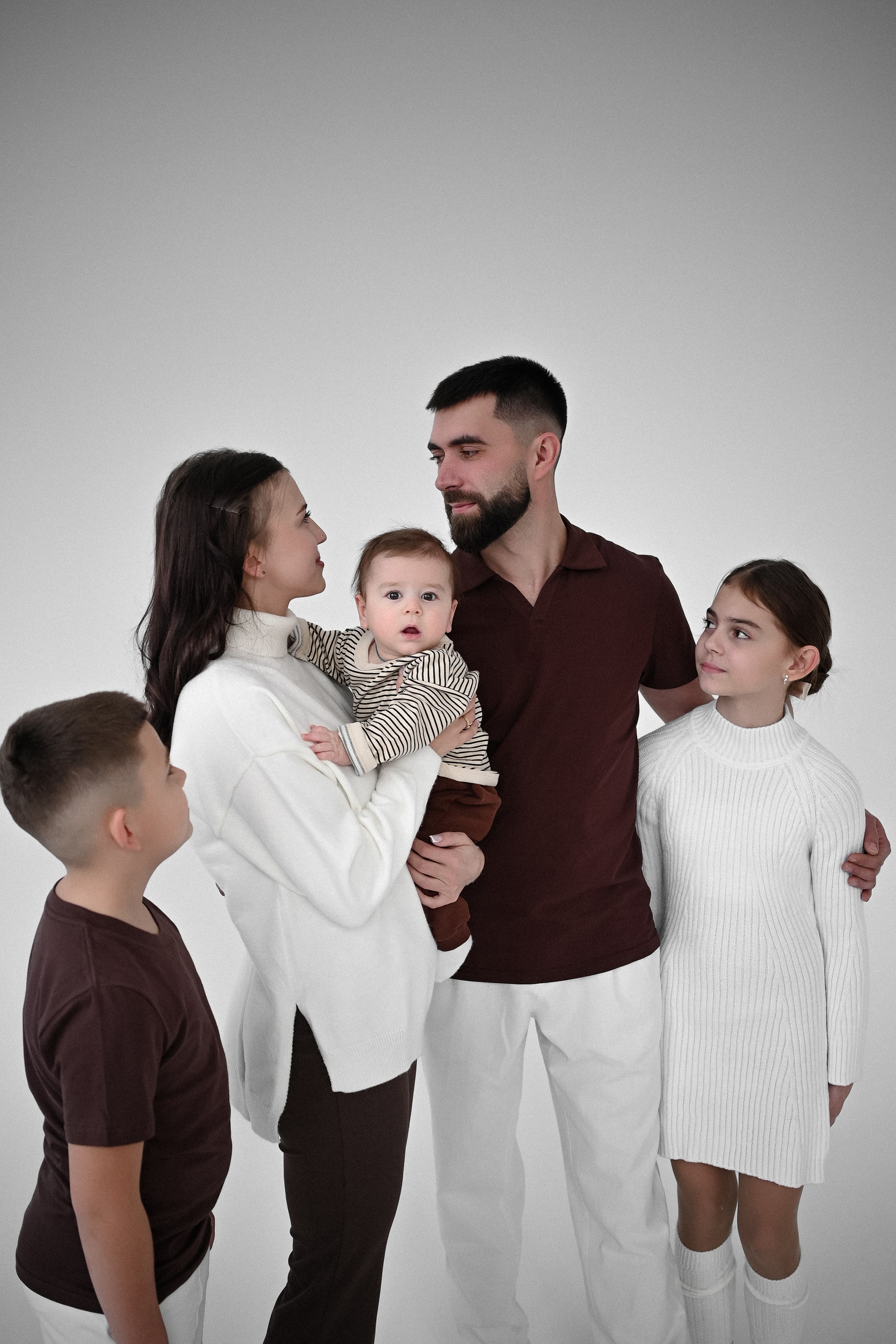 Семейная фотосессия. Семейный, портретный, фотограф в городе Магадане Анастасия Кадочкина