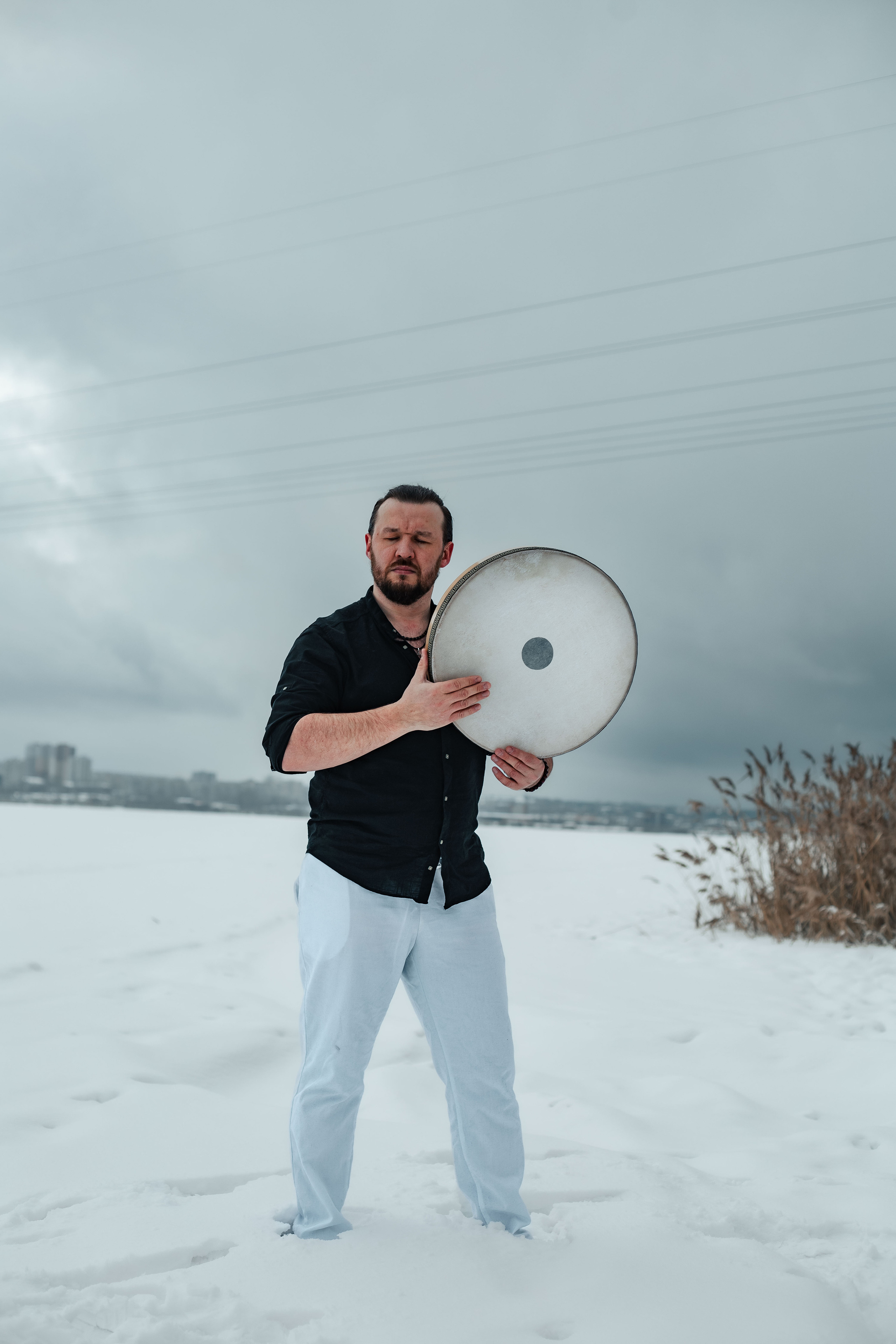 Ледяной ритуал, мужская фотосессия. Бизнес фотограф Ижевск — Назаров Роман