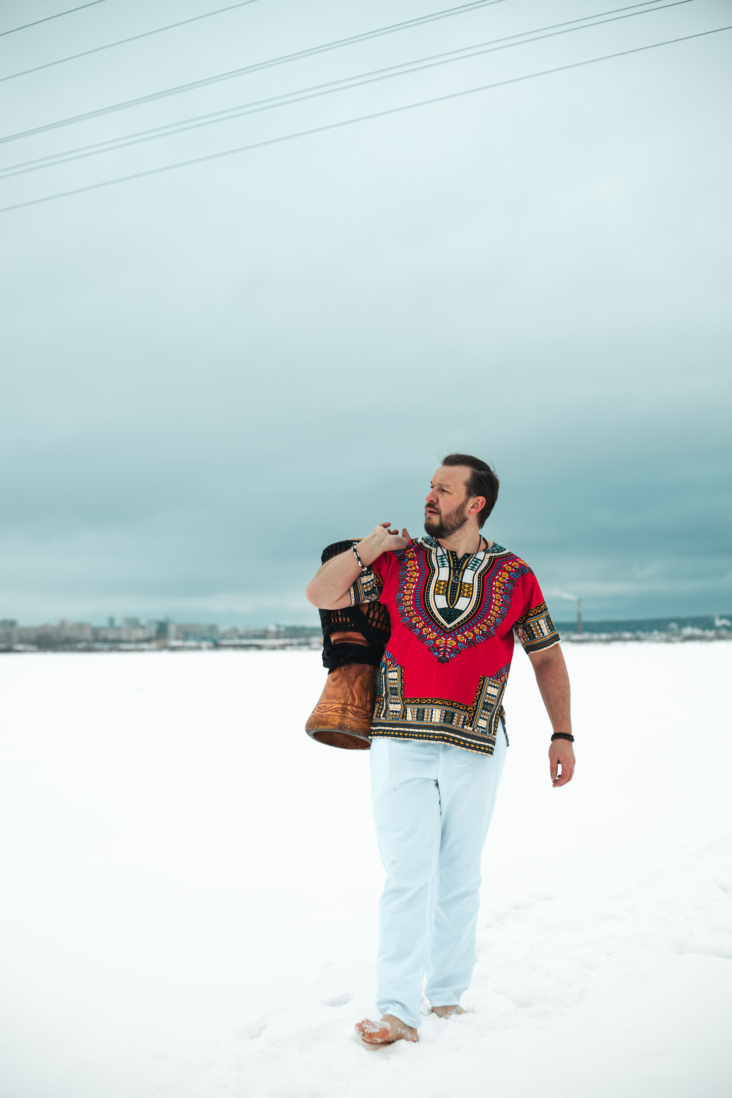 Ледяной ритуал, мужская фотосессия. Бизнес фотограф Ижевск — Назаров Роман