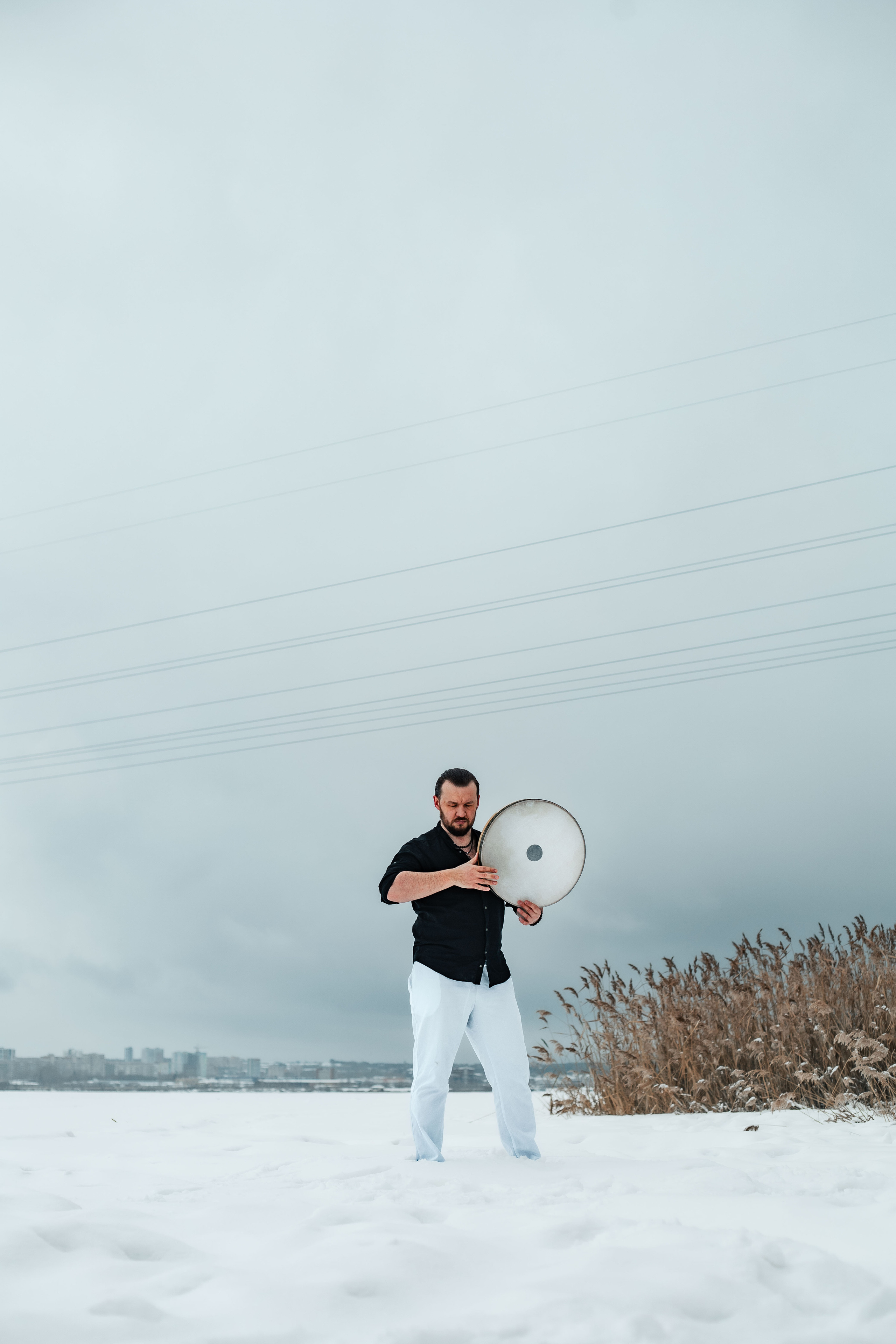 Ледяной ритуал, мужская фотосессия. Бизнес фотограф Ижевск — Назаров Роман