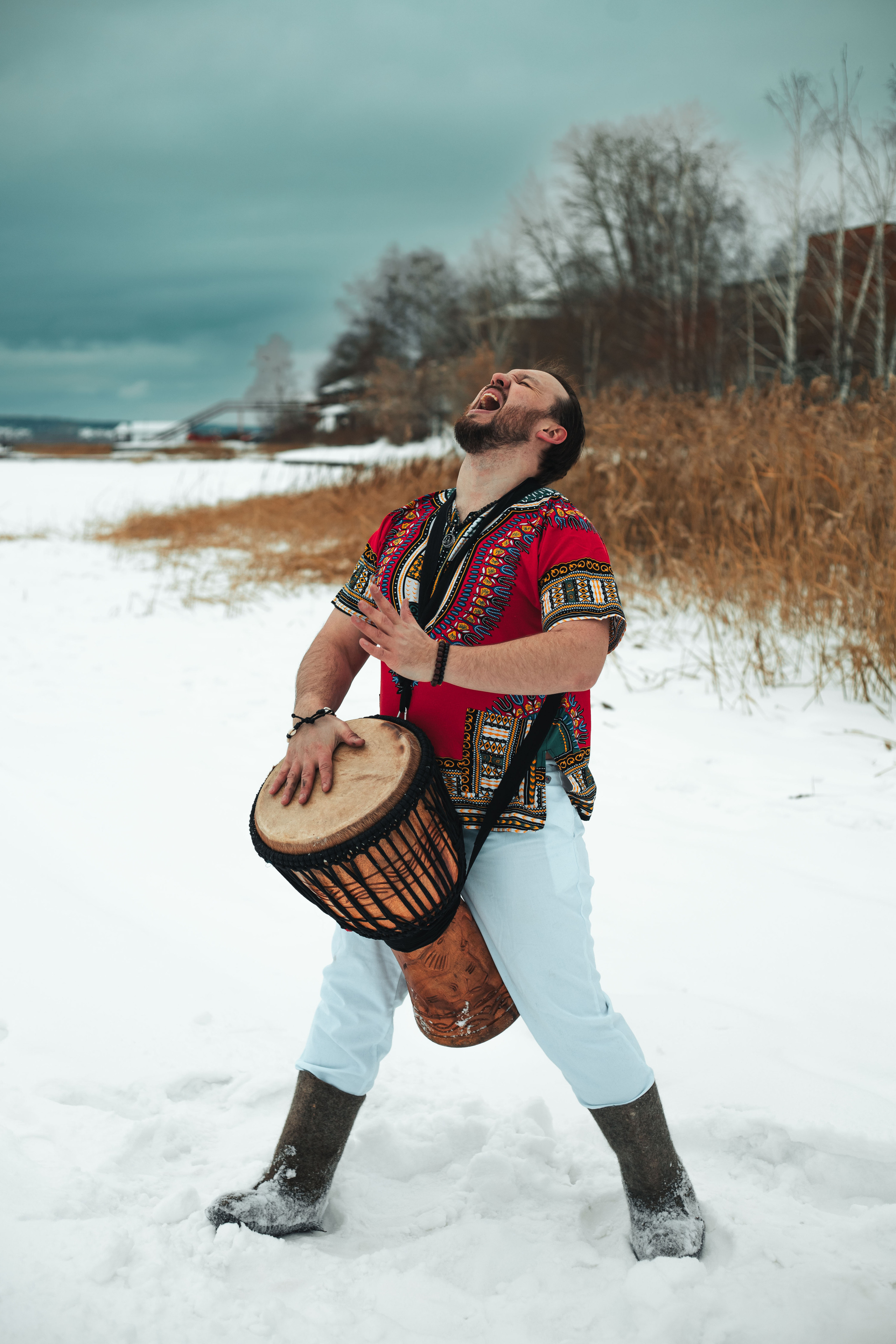Ледяной ритуал, мужская фотосессия. Бизнес фотограф Ижевск — Назаров Роман