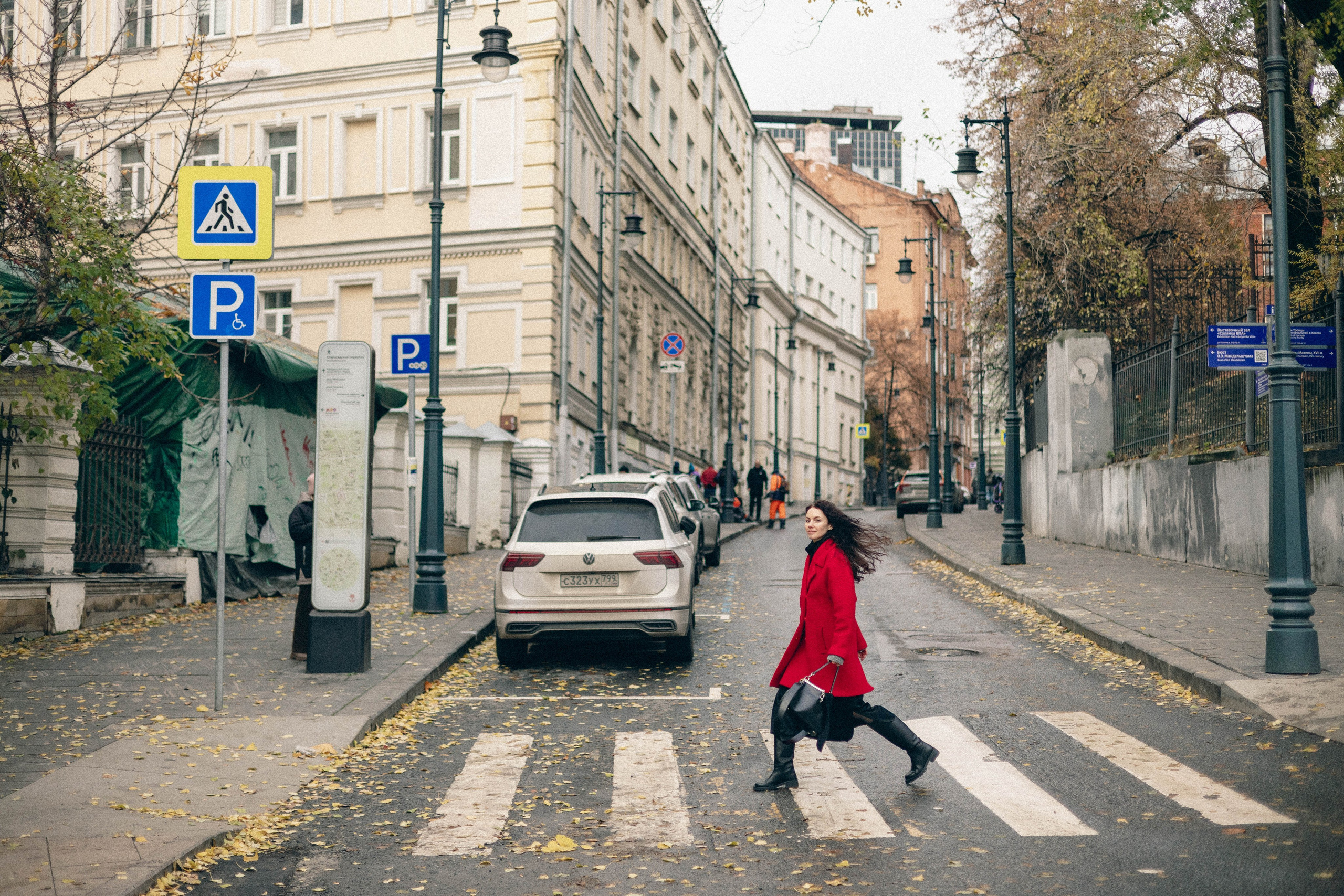 Осенние портреты для Татьяны. Семейный и детский фотограф в Москве Евгения Загайнова