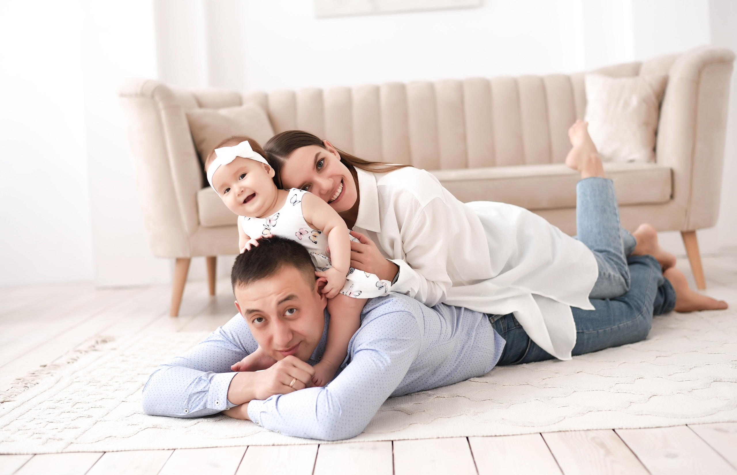 Семейная студийная. Свадебный, семейный, детский, контент фотограф в Омске Максим Ильин