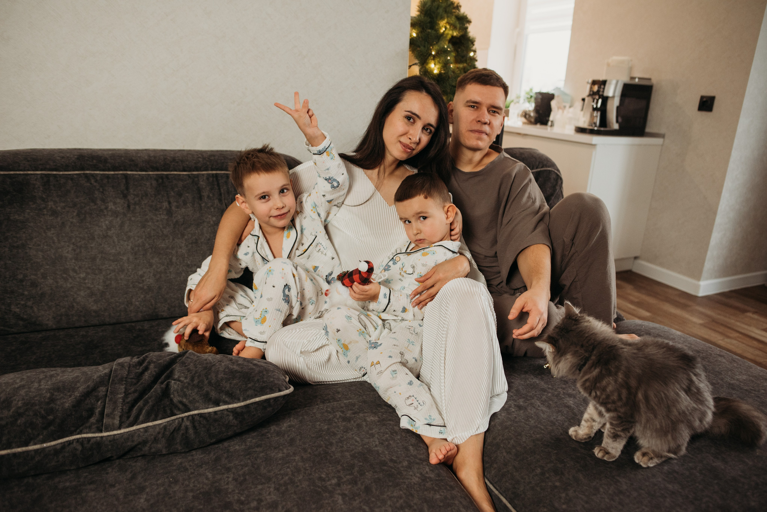 Домашний новый год. Детский и семейный фотограф выпускной альбом Приморско-Ахтарск