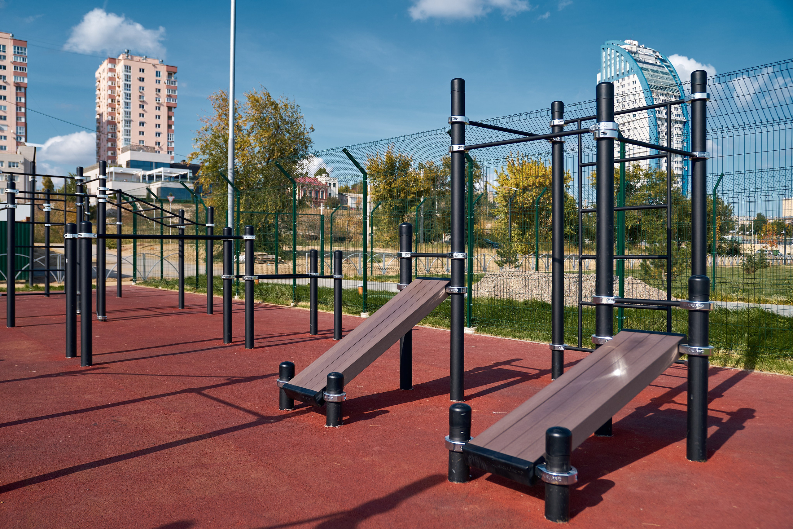 Спортивная площадка KENGURU PRO. Фотограф Никита Барановский