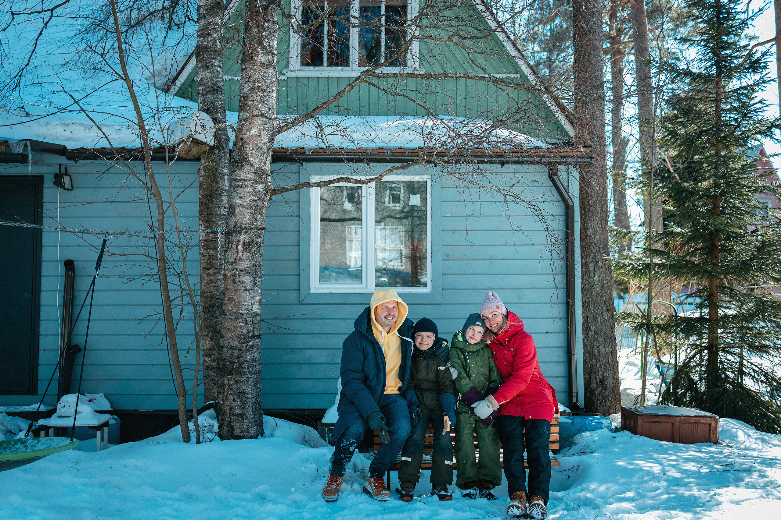 Поездка на дачу. Фотограф Санкт-Петербург
